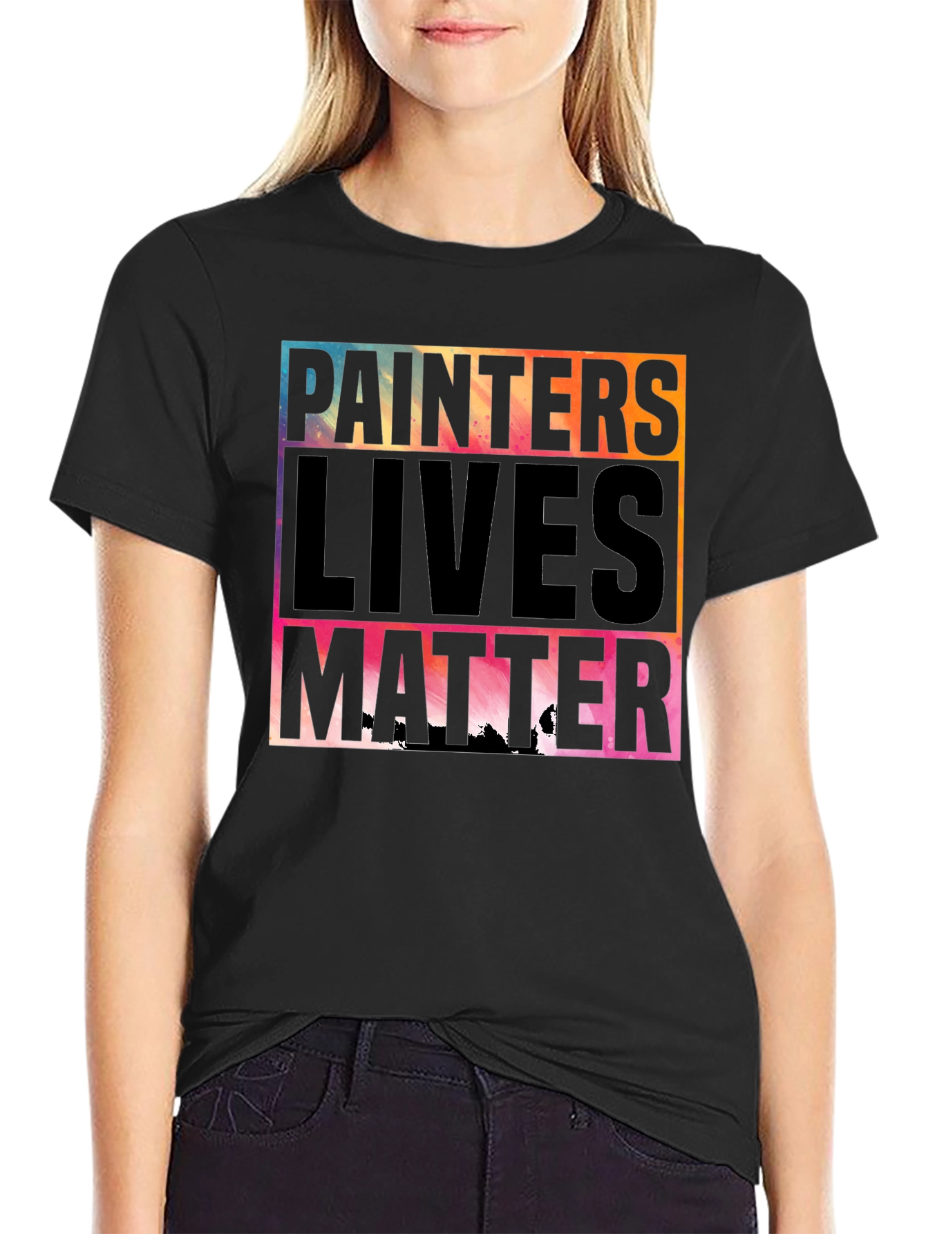 Painters Lives Matter Graphic T-Shirt