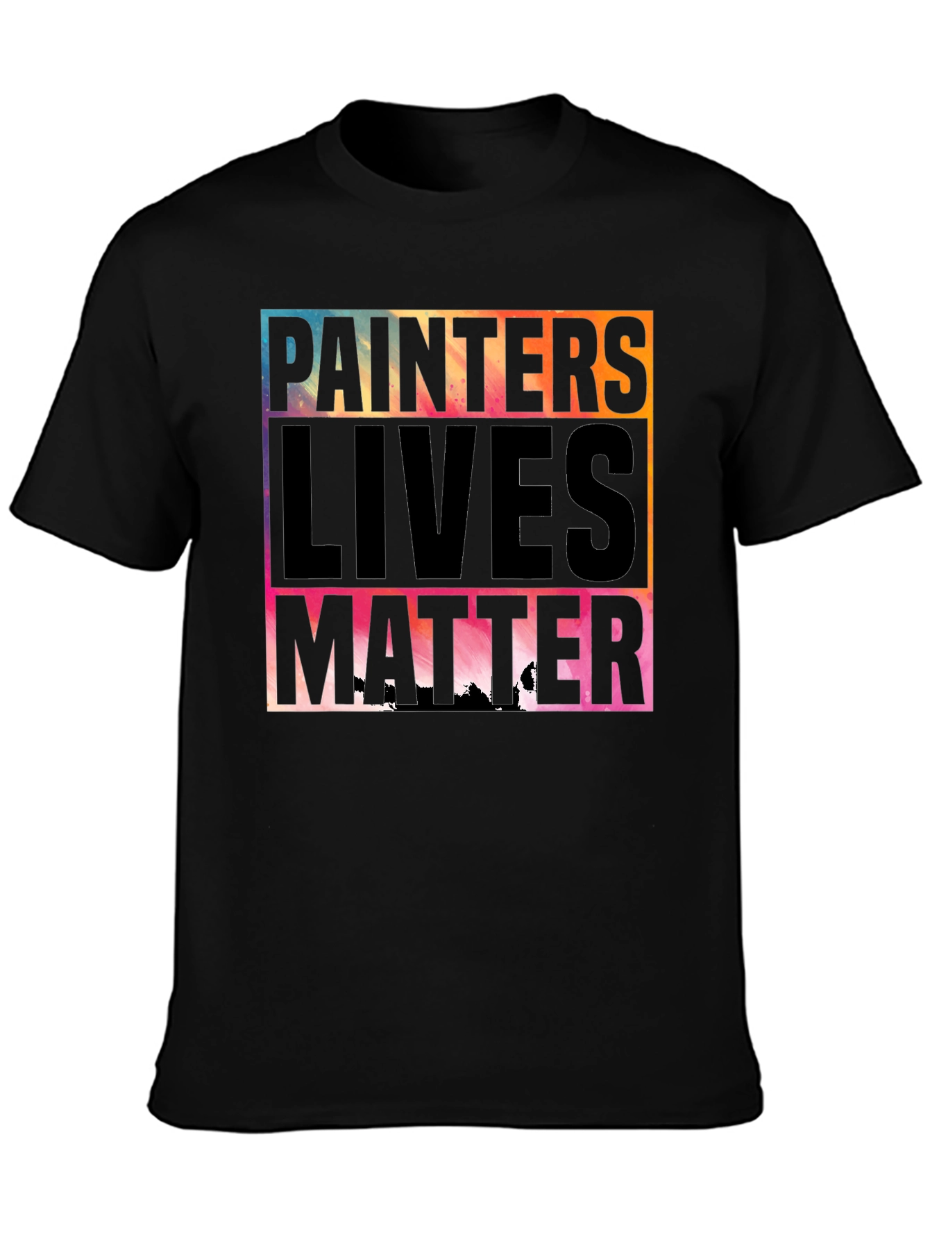 Painters Lives Matter Graphic T-Shirt