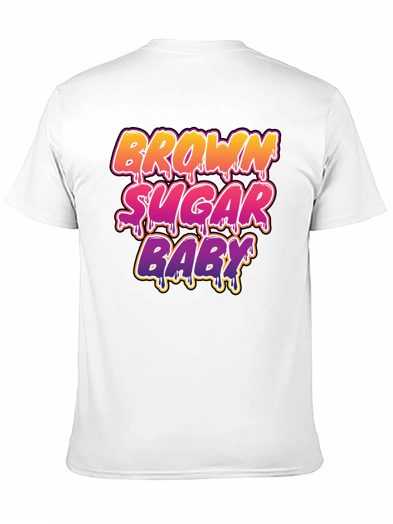 Brown Sugar Baby Graphic Tee - Trendy Unisex T-Shirt