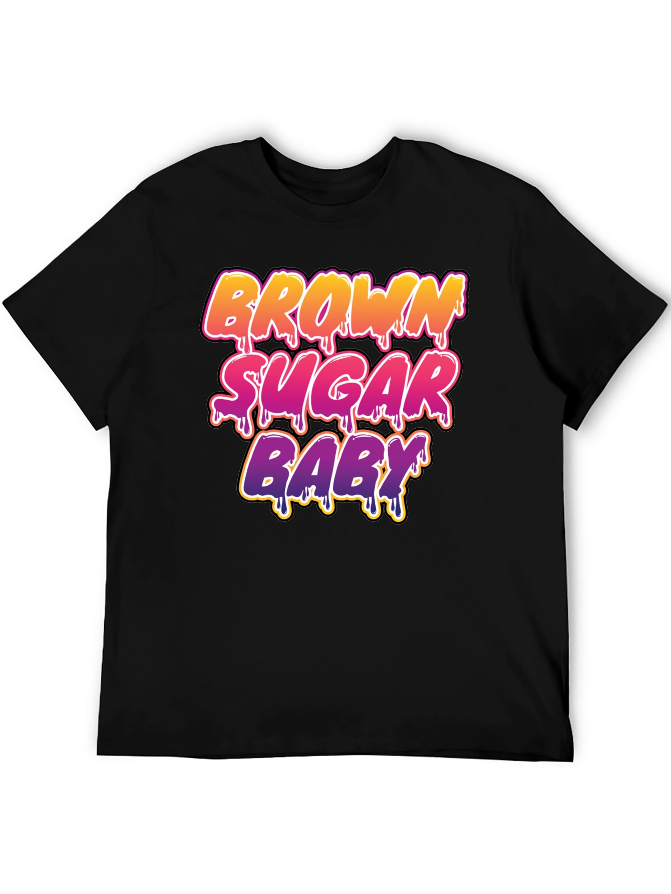 Brown Sugar Baby Graphic Tee - Trendy Unisex T-Shirt
