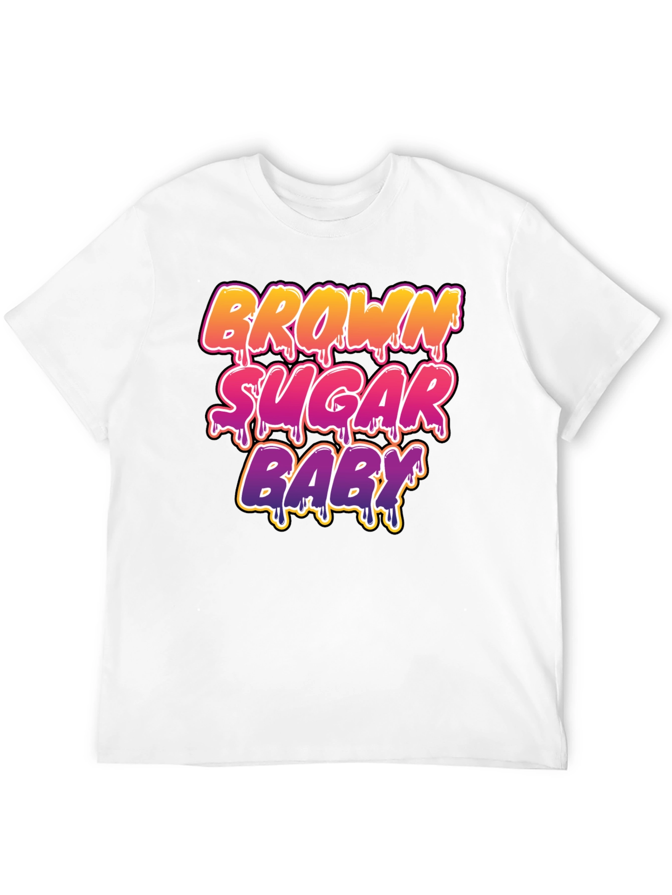 Brown Sugar Baby Graphic Tee - Trendy Unisex T-Shirt