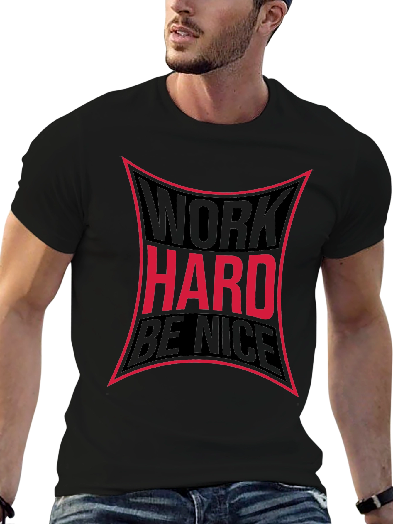 Work Hard Be Nice Graphic Tee