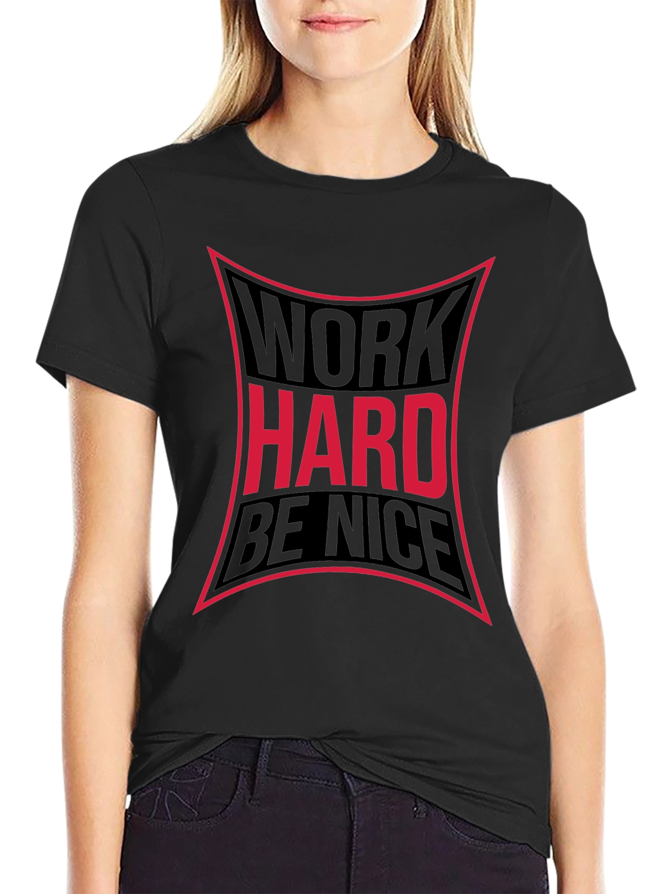 Work Hard Be Nice Graphic Tee