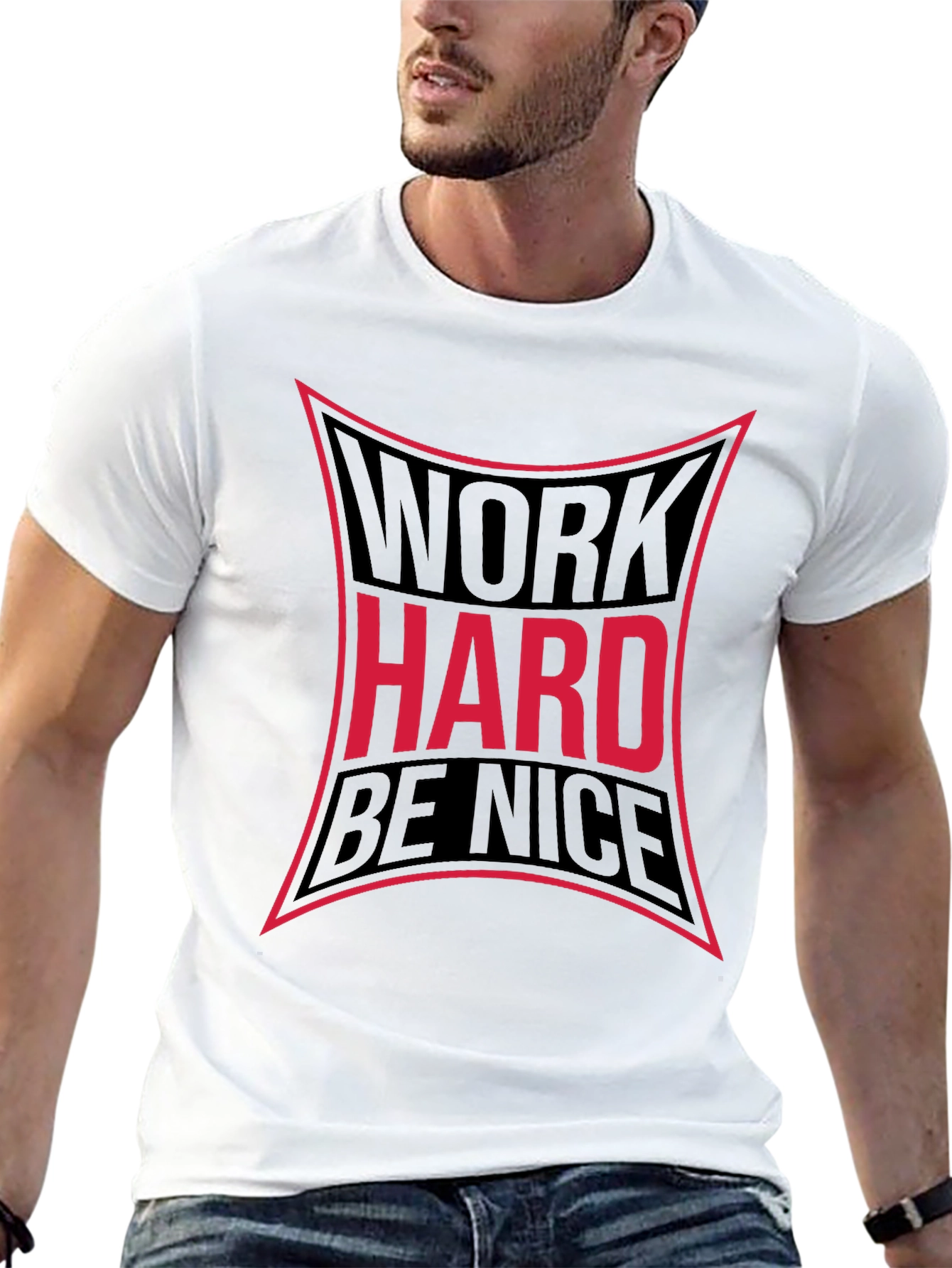 Work Hard Be Nice Graphic Tee