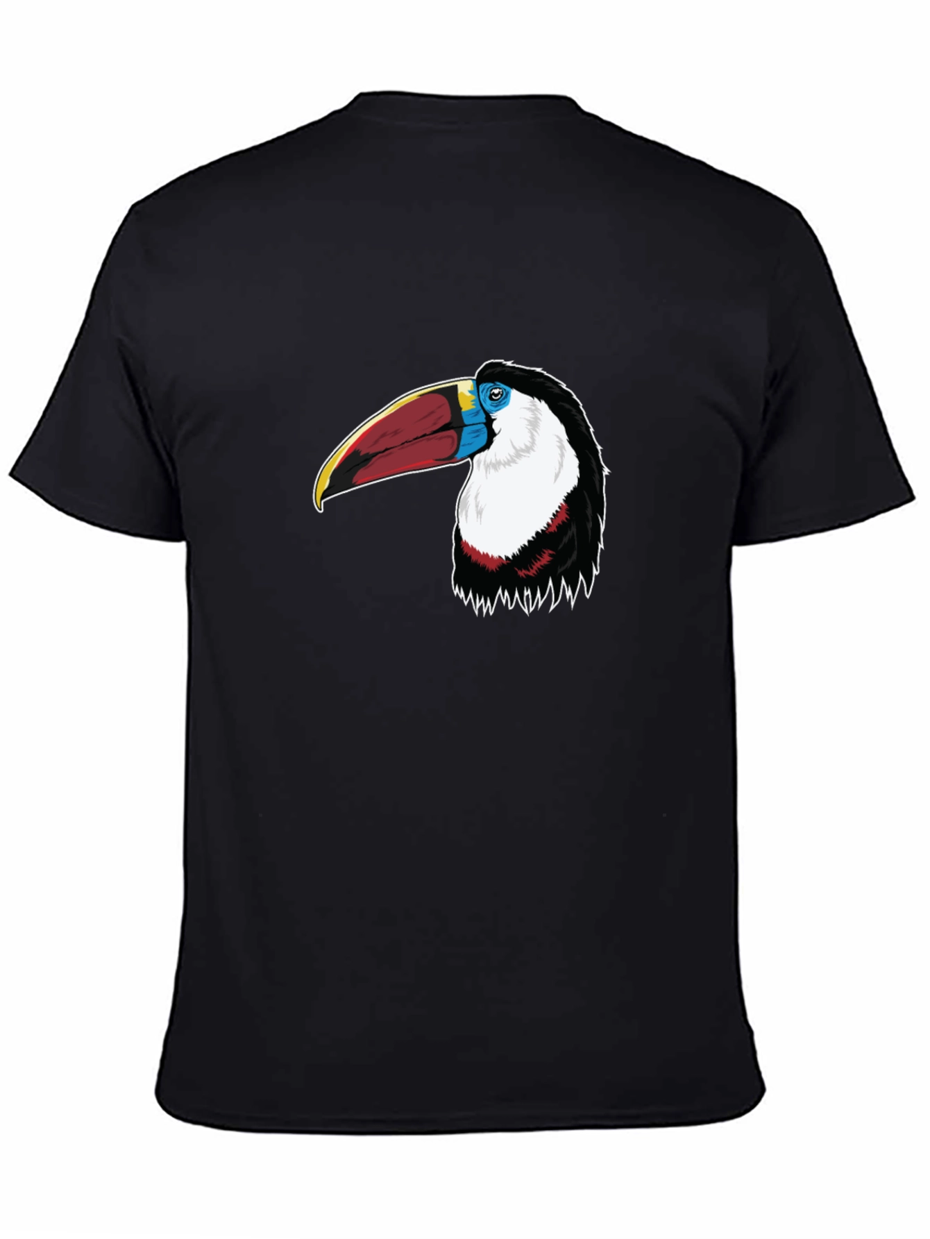 Toucan Graphic T-Shirt - Mens Black Tee