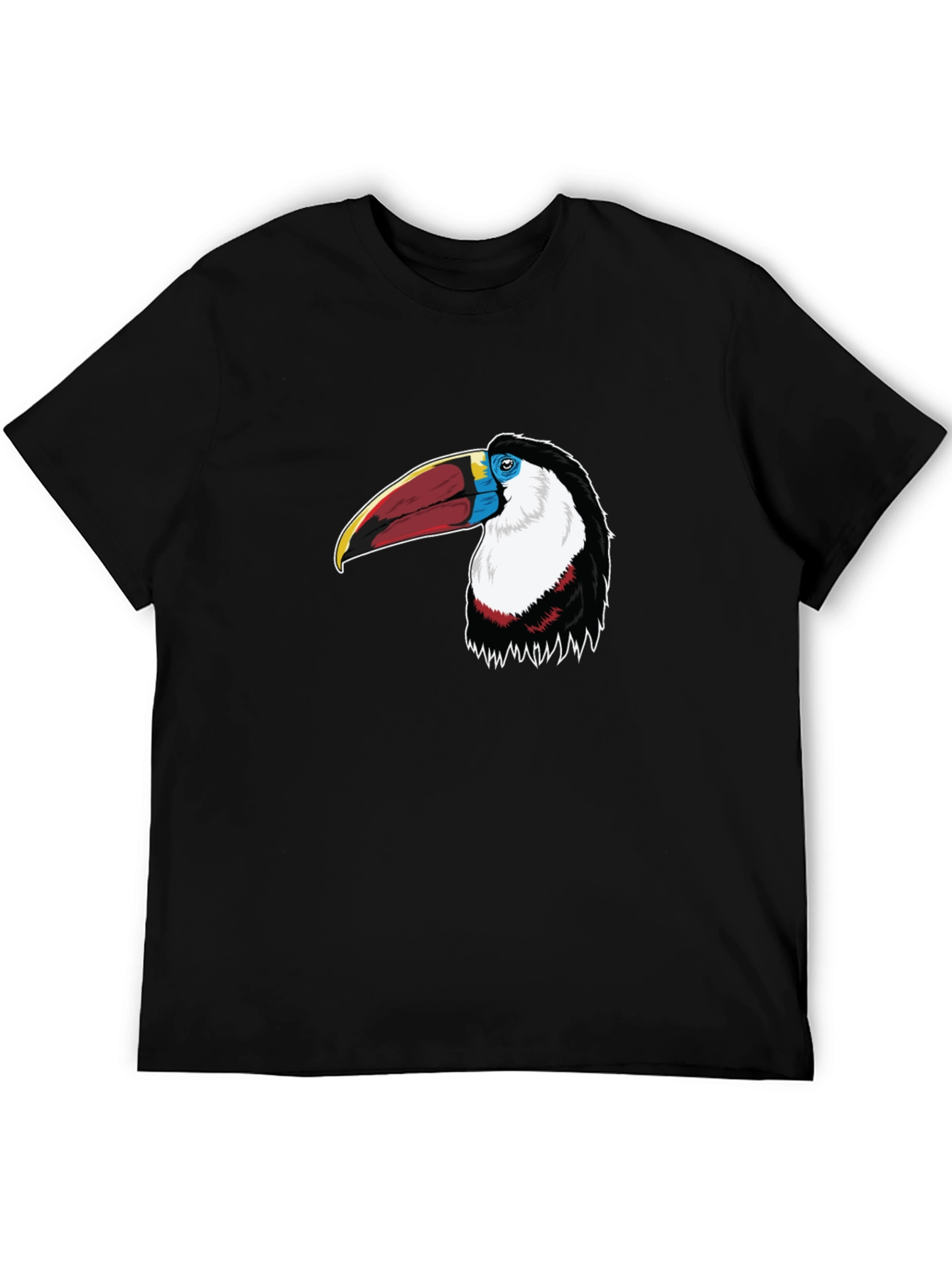 Toucan Graphic T-Shirt - Mens Black Tee