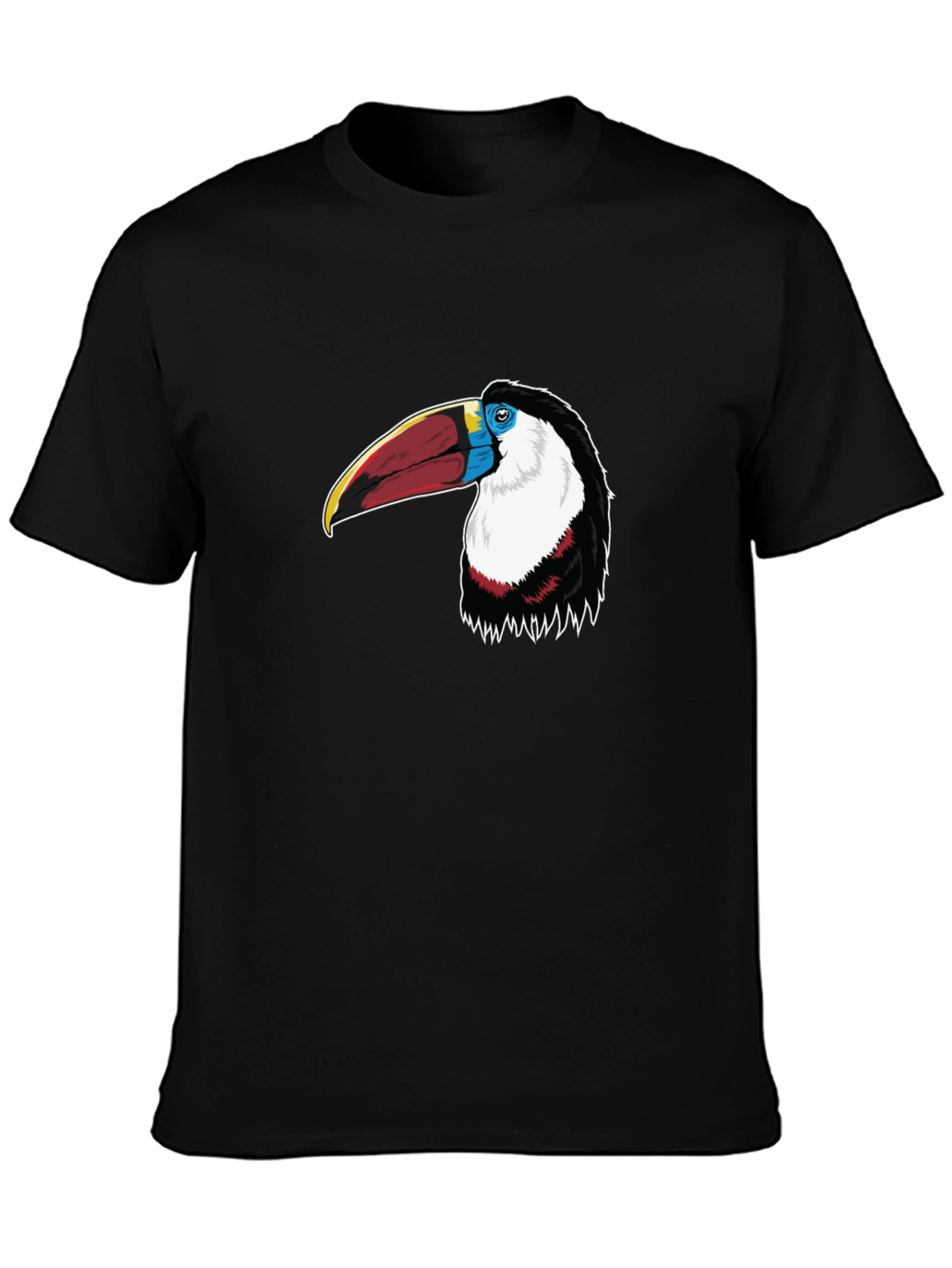 Toucan Graphic T-Shirt - Mens Black Tee