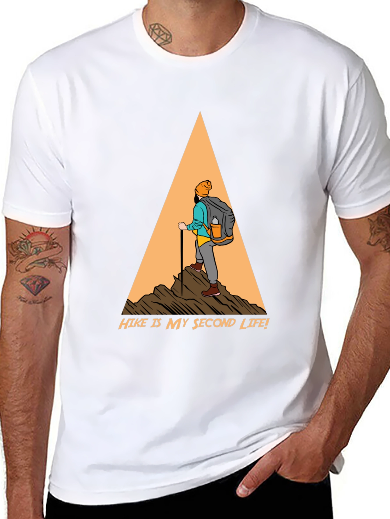 Hike Is My Second Life T-Shirt