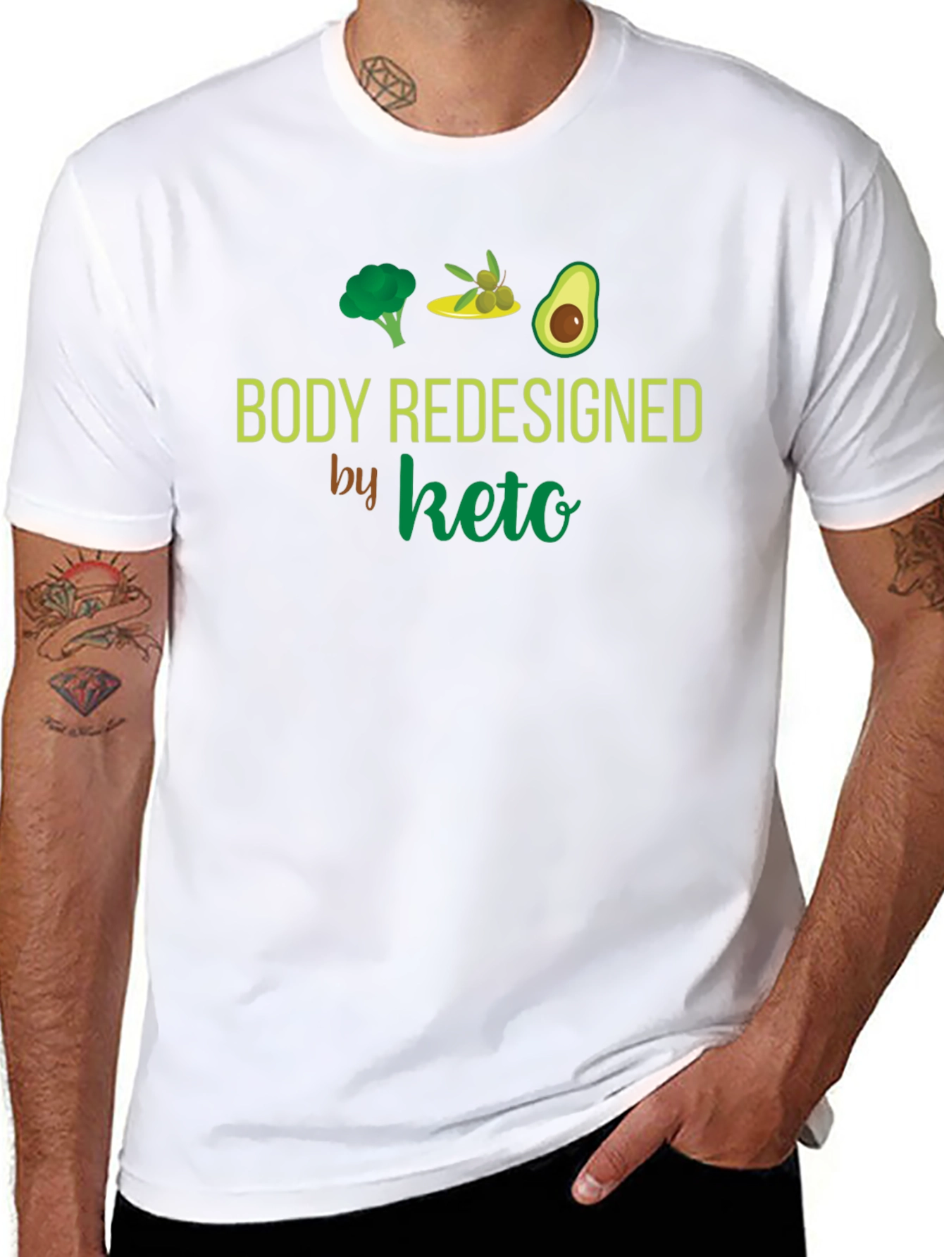 Body Redesigned by Keto T-Shirt Diet Tee