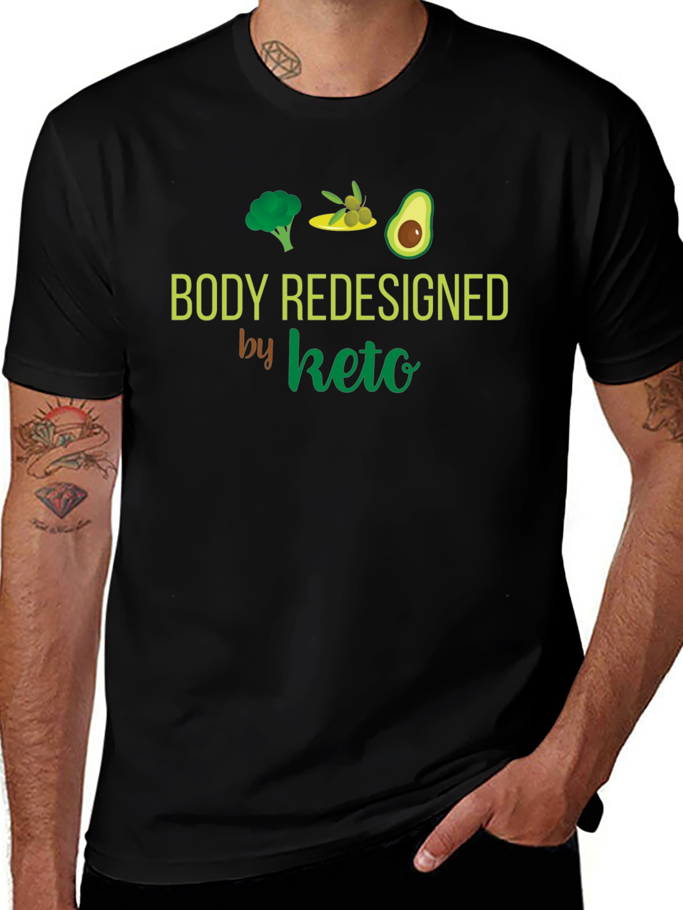 Body Redesigned by Keto T-Shirt Diet Tee