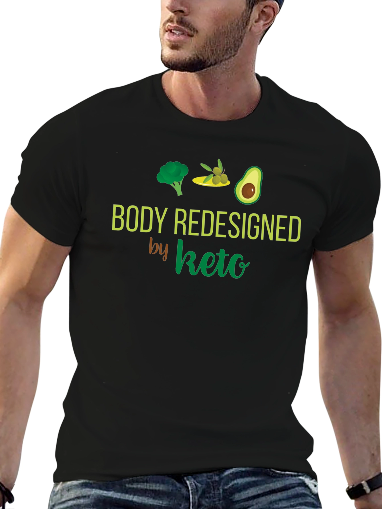 Body Redesigned by Keto T-Shirt Diet Tee