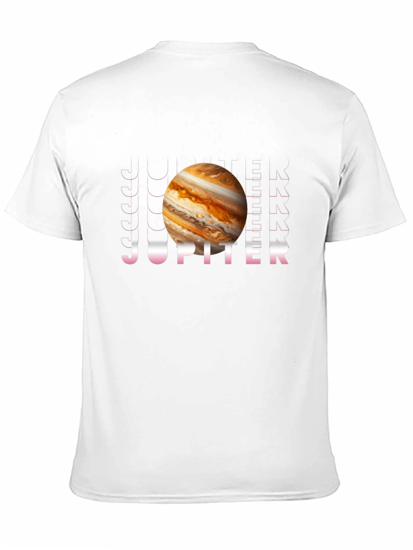 Jupiter Planet Graphic Black T-Shirt