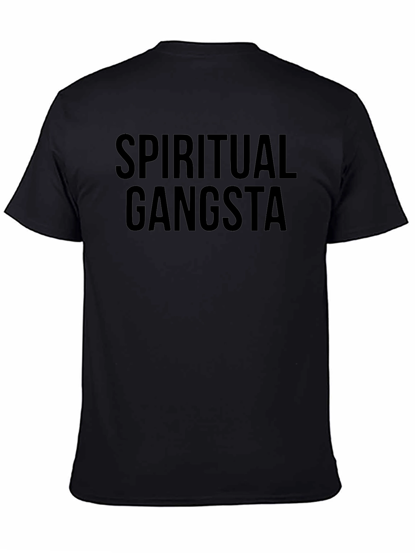 Spiritual Gangsta Black T-Shirt
