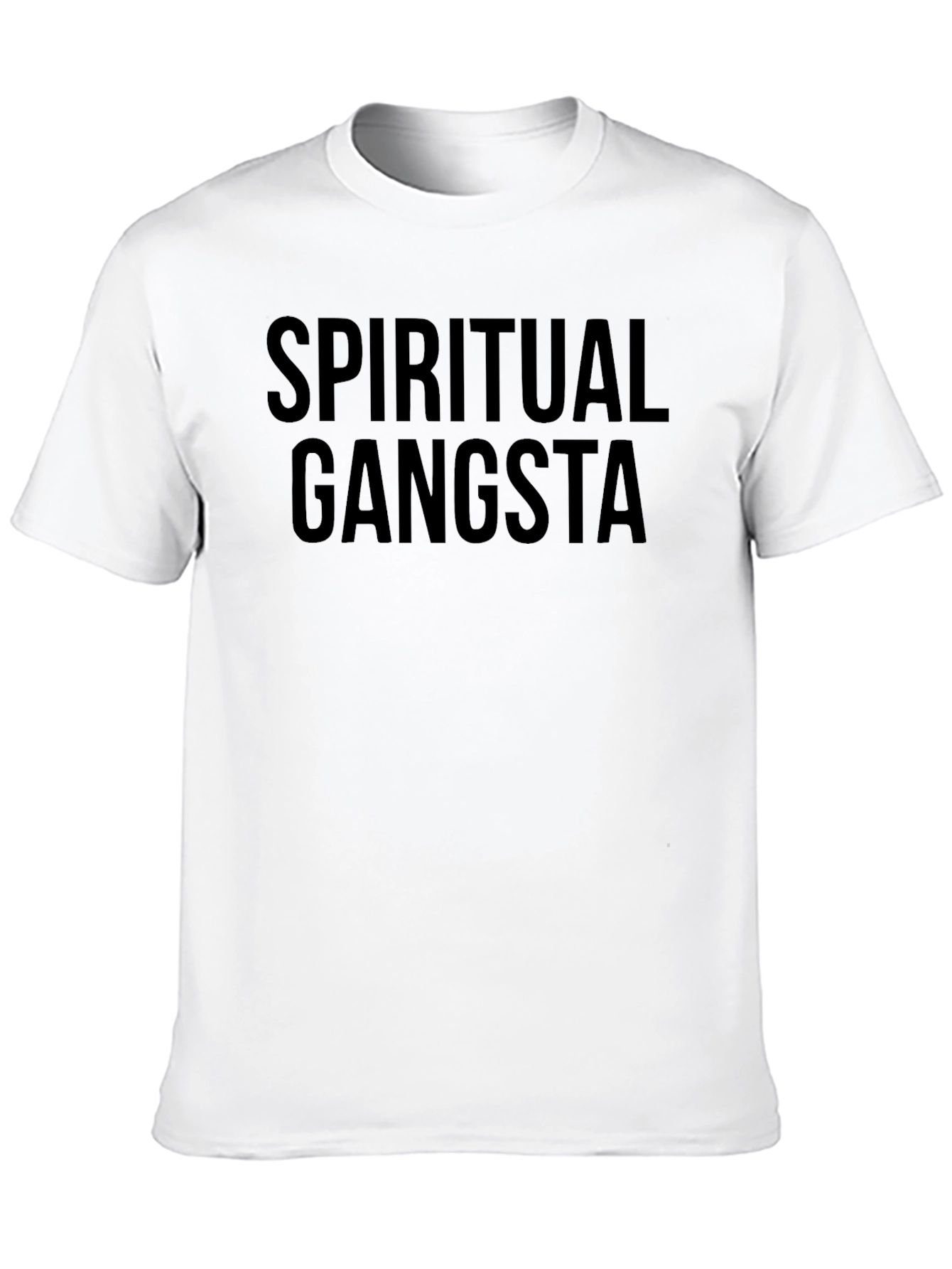 Spiritual Gangsta Black T-Shirt