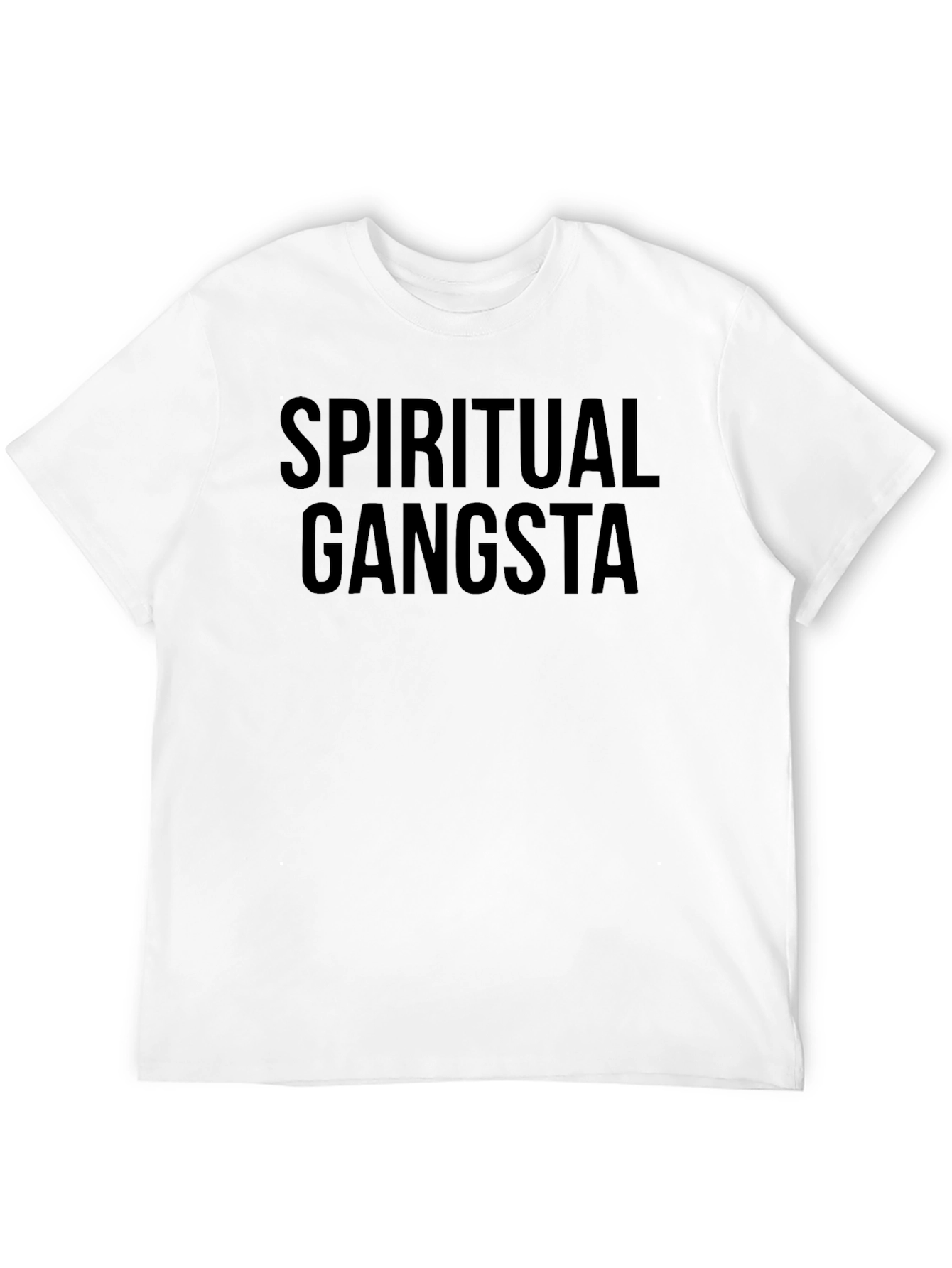 Spiritual Gangsta Black T-Shirt