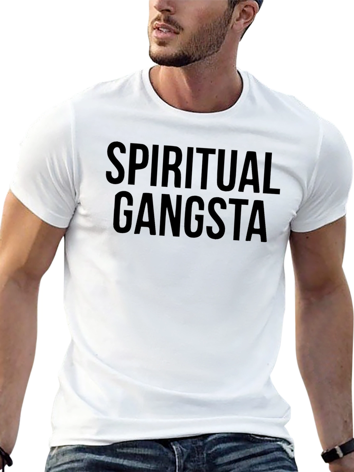 Spiritual Gangsta Black T-Shirt