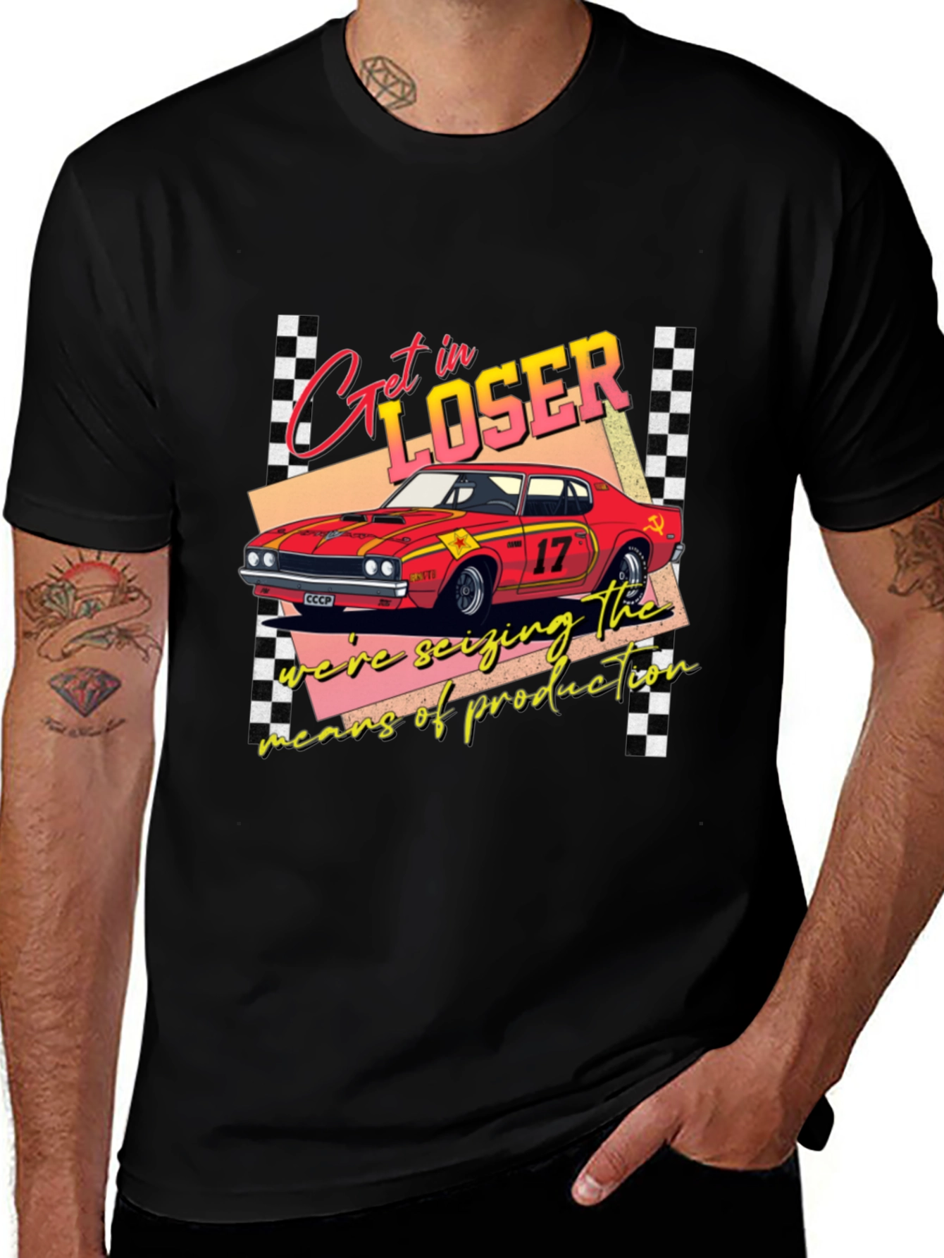 Get in Loser Seizing Means T-Shirt