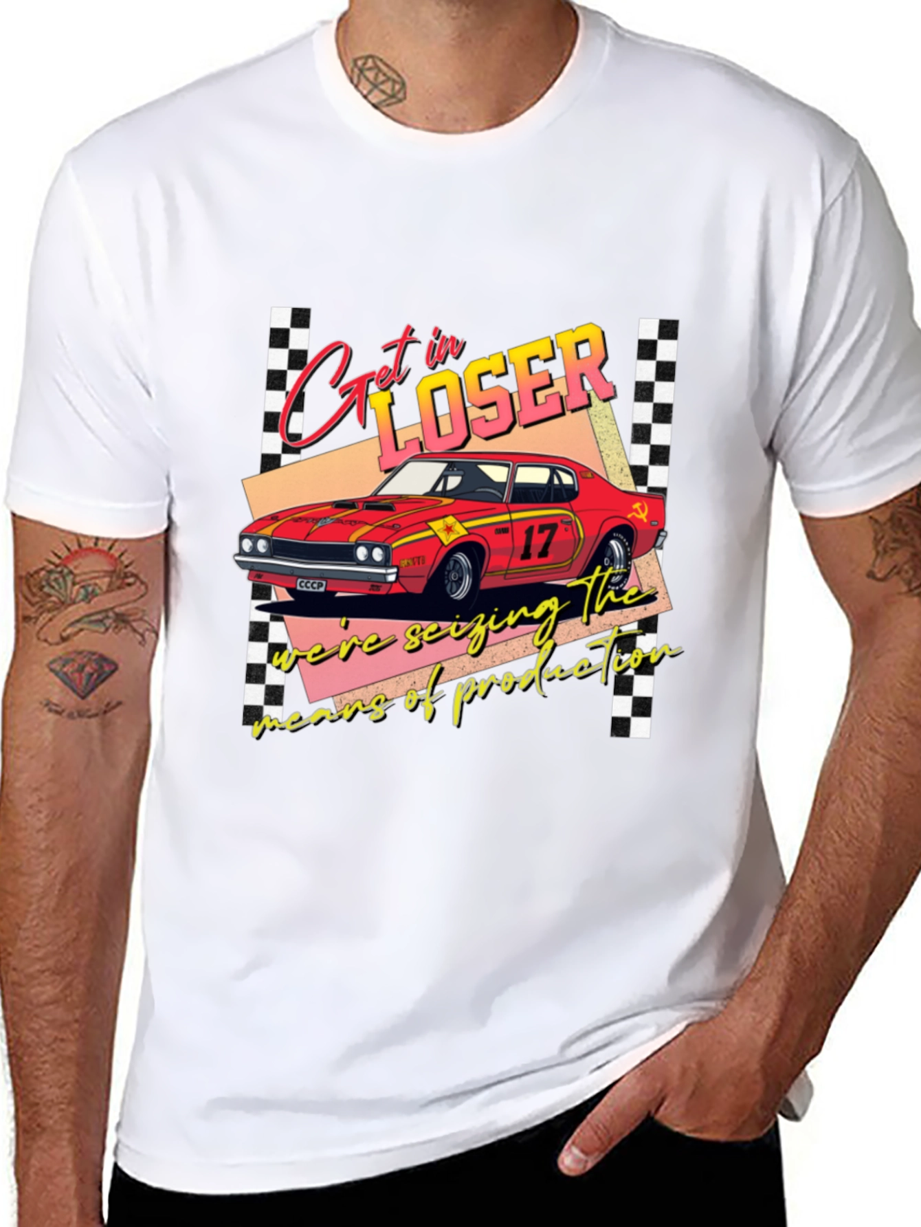 Get in Loser Seizing Means T-Shirt