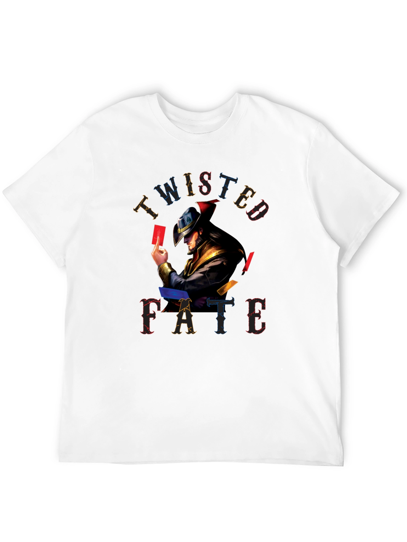 Twisted Fate Graphic T-Shirt - League of Legends Inspired