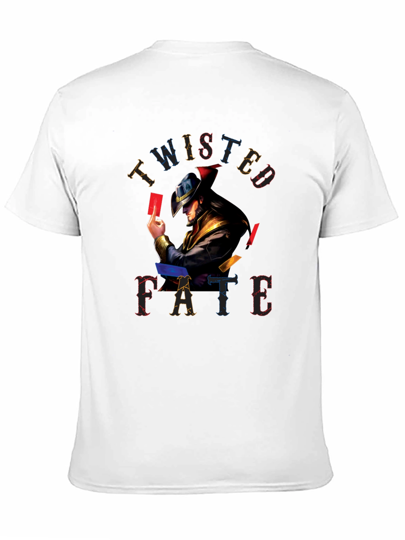 Twisted Fate Graphic T-Shirt - League of Legends Inspired