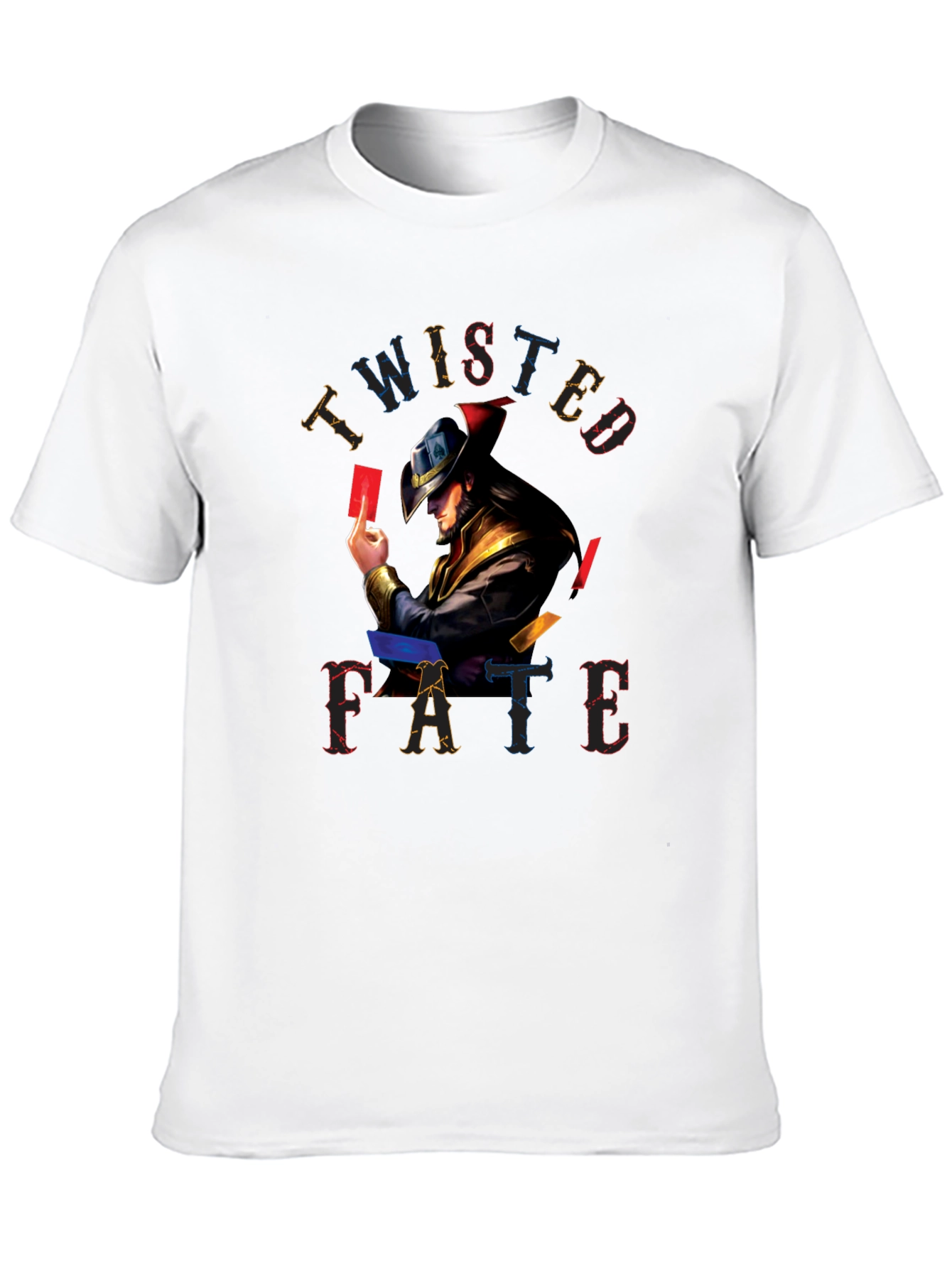 Twisted Fate Graphic T-Shirt - League of Legends Inspired