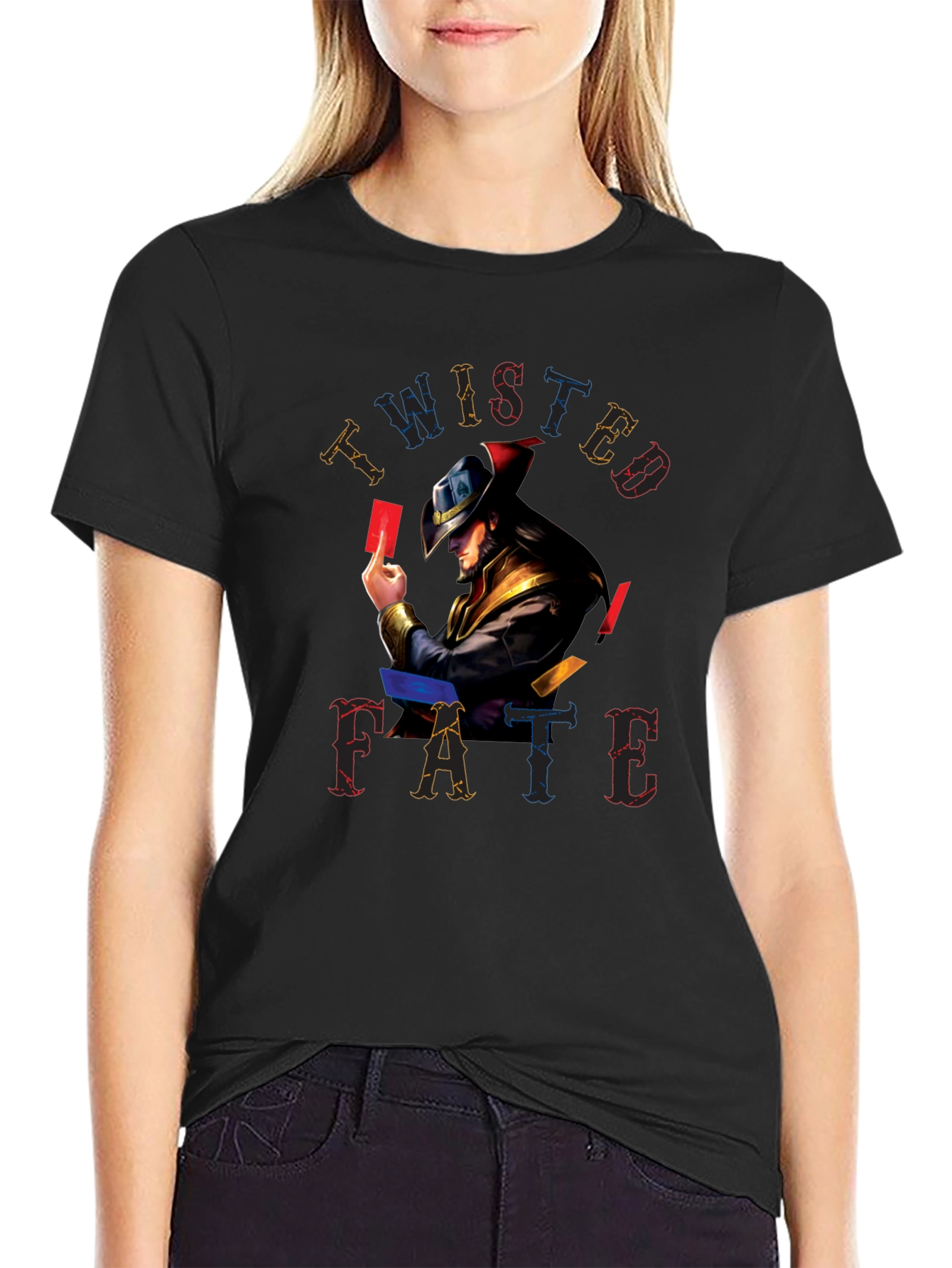 Twisted Fate Graphic T-Shirt - League of Legends Inspired