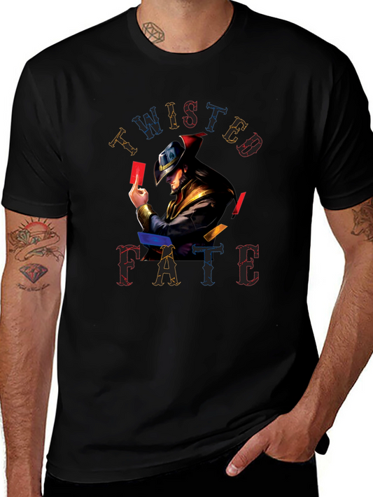 Twisted Fate Graphic T-Shirt - League of Legends Inspired