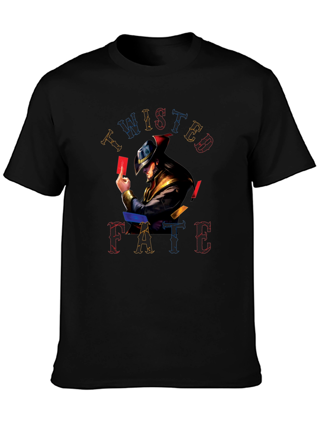 Twisted Fate Graphic T-Shirt - League of Legends Inspired