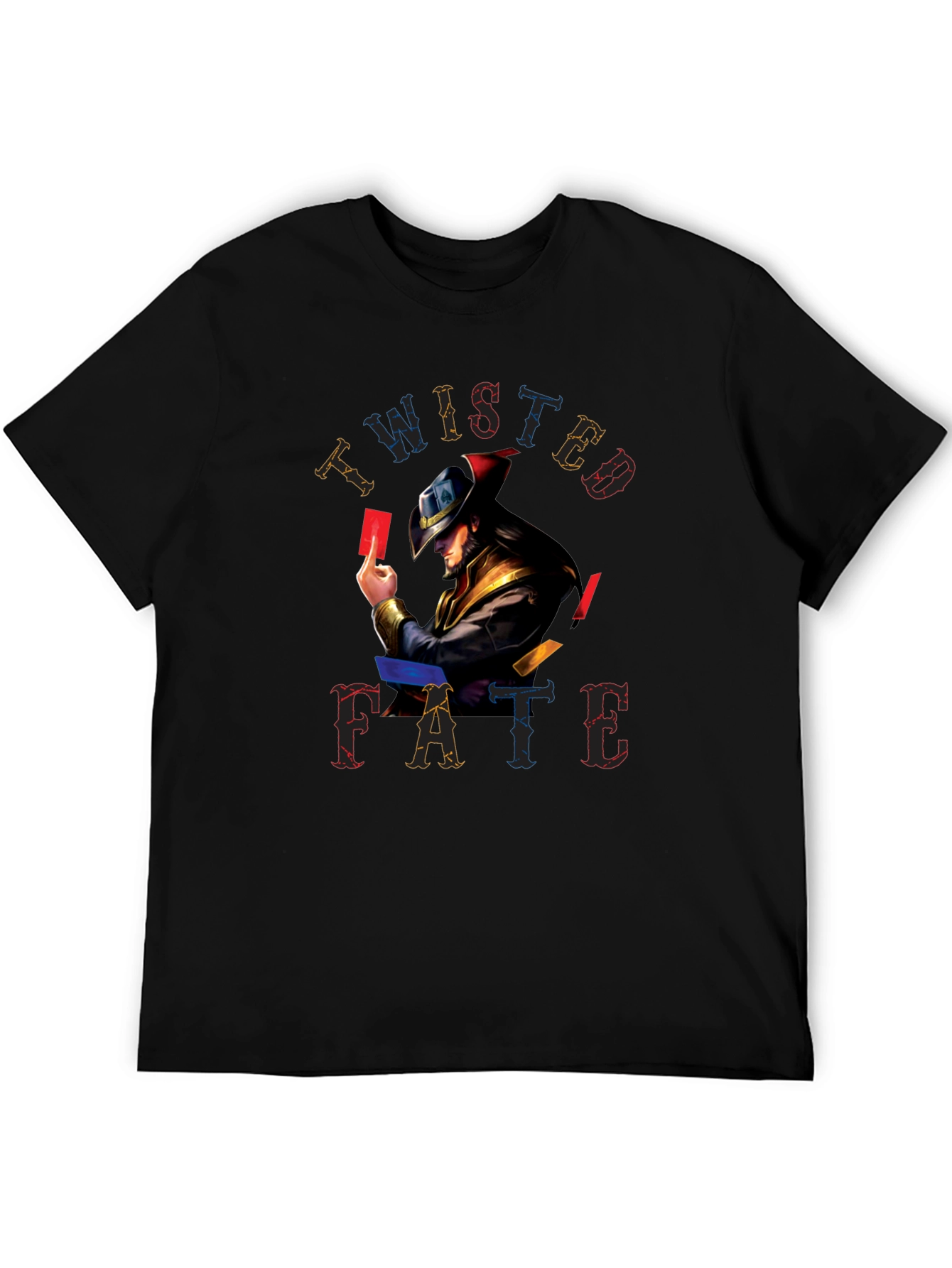 Twisted Fate Graphic T-Shirt - League of Legends Inspired
