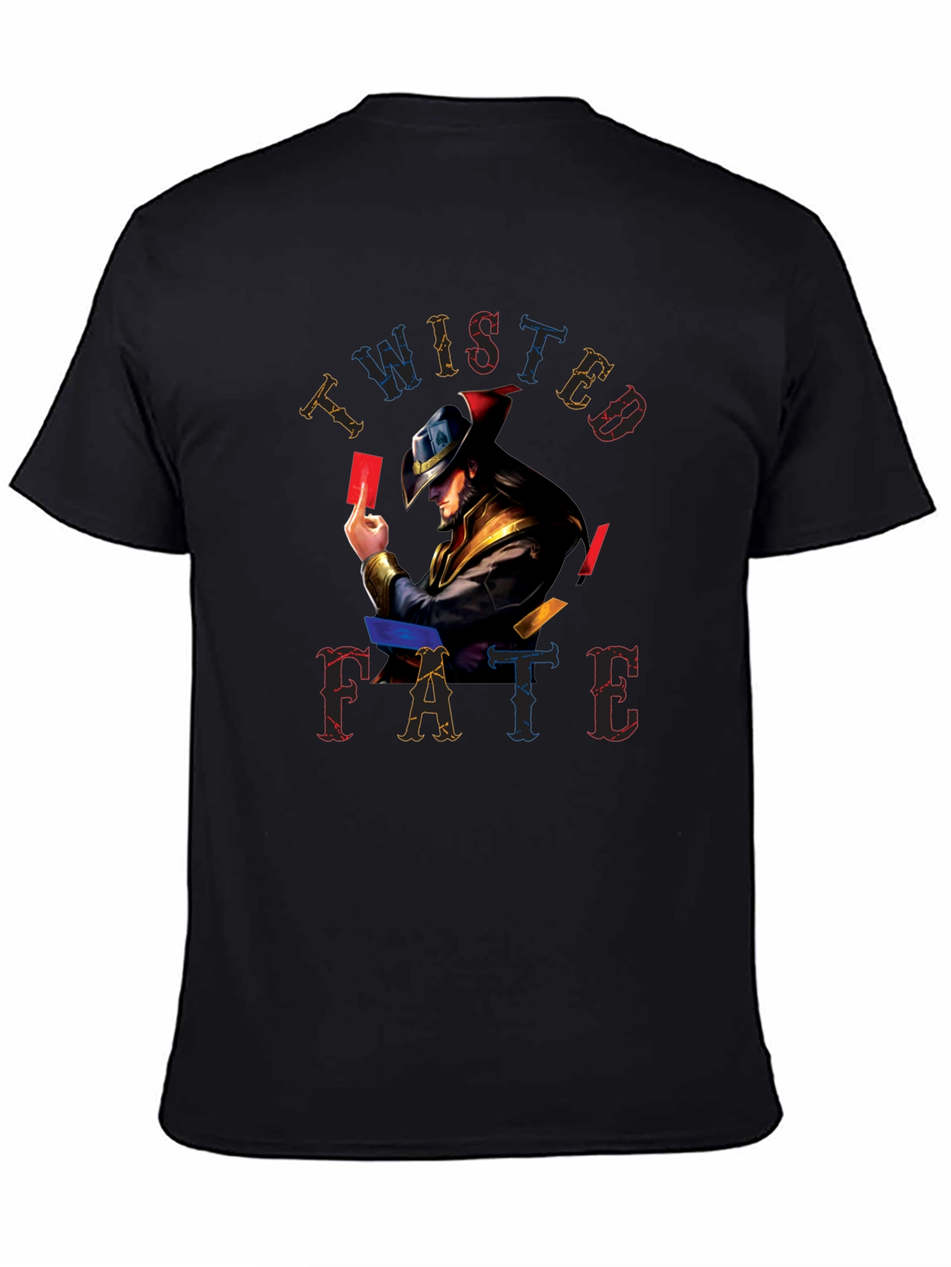 Twisted Fate Graphic T-Shirt - League of Legends Inspired