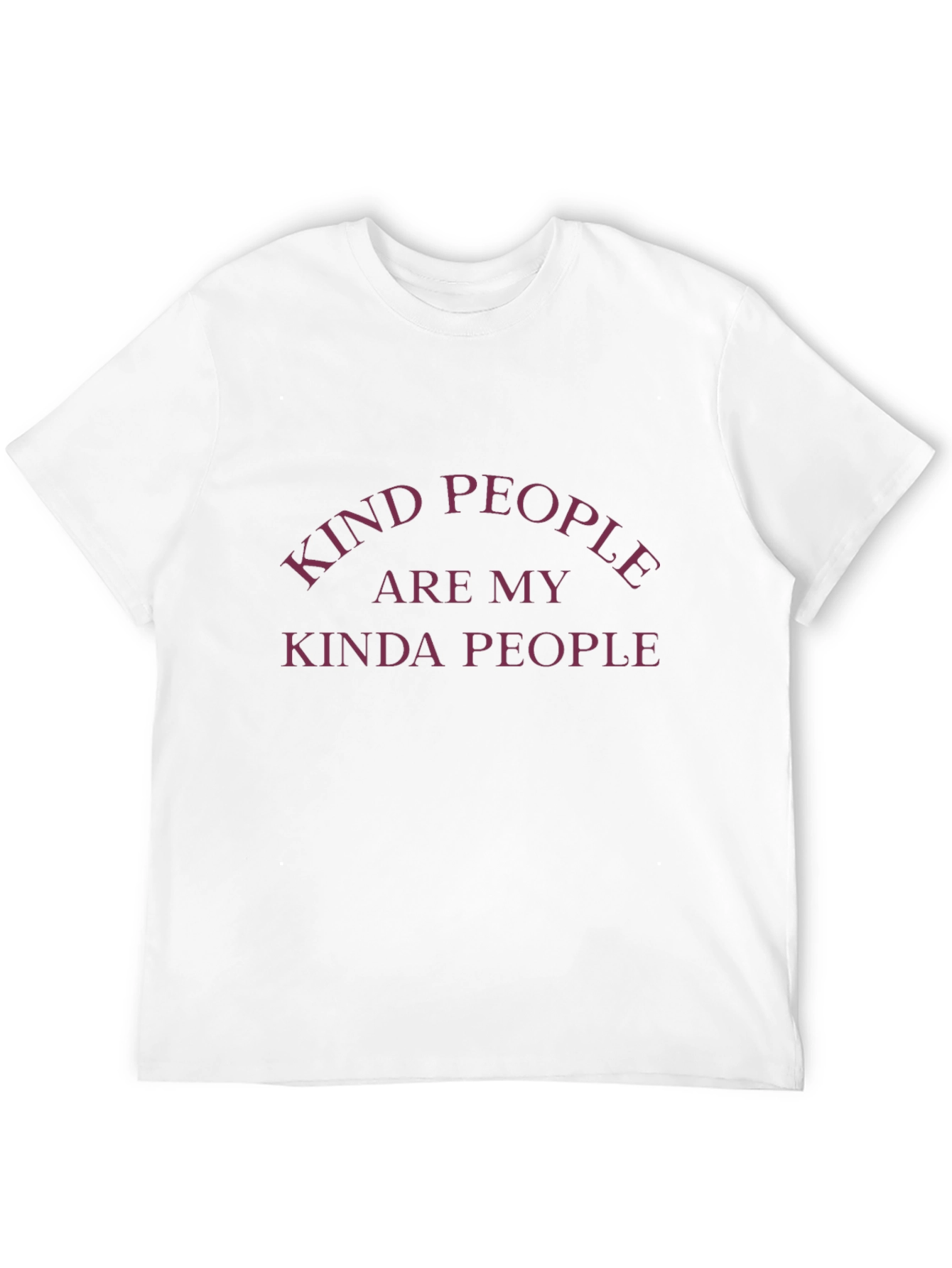 Kind People T-Shirt Stylish Casual Top