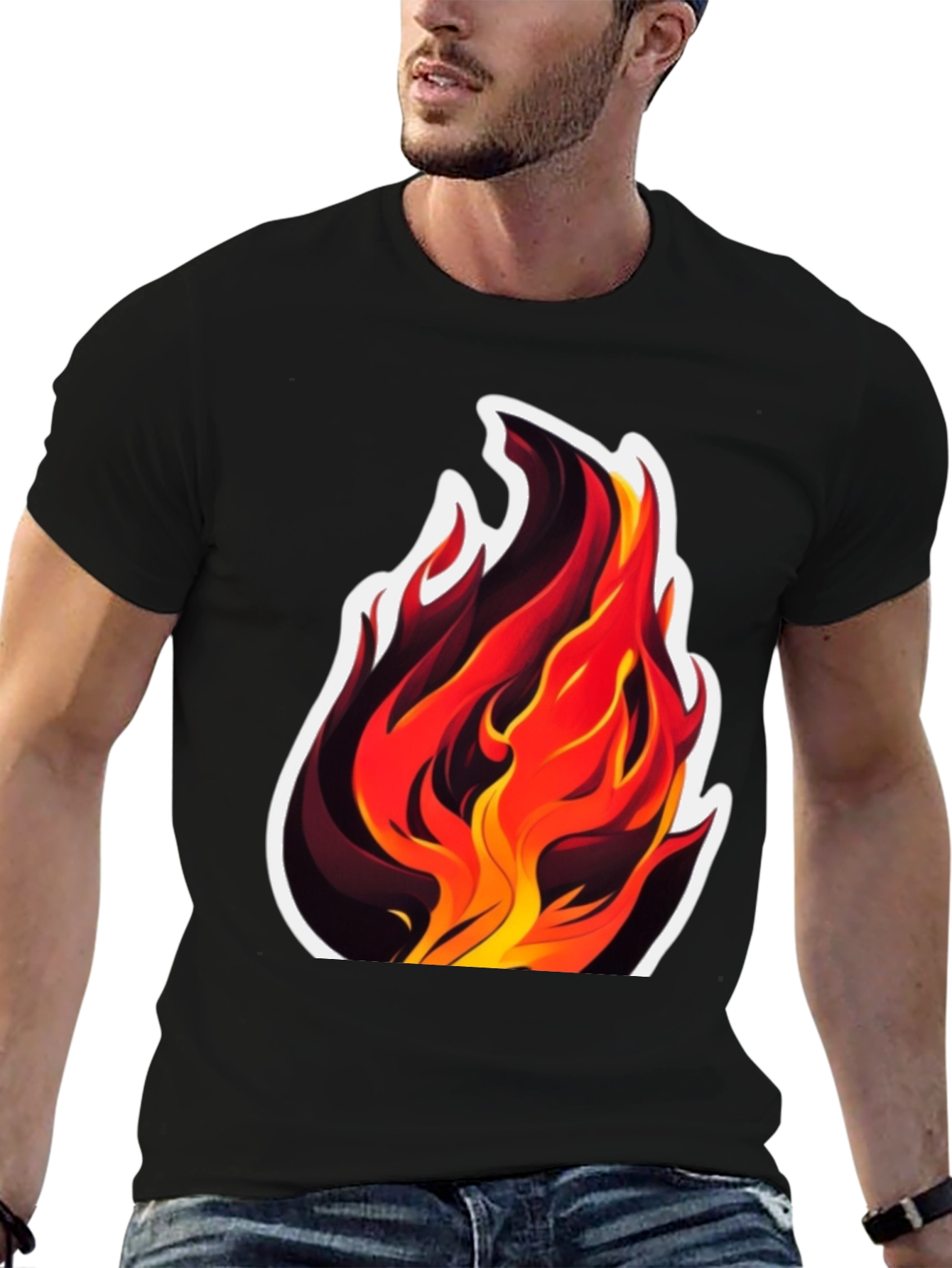 Flaming Hot T-Shirt - Bold Graphic Tee