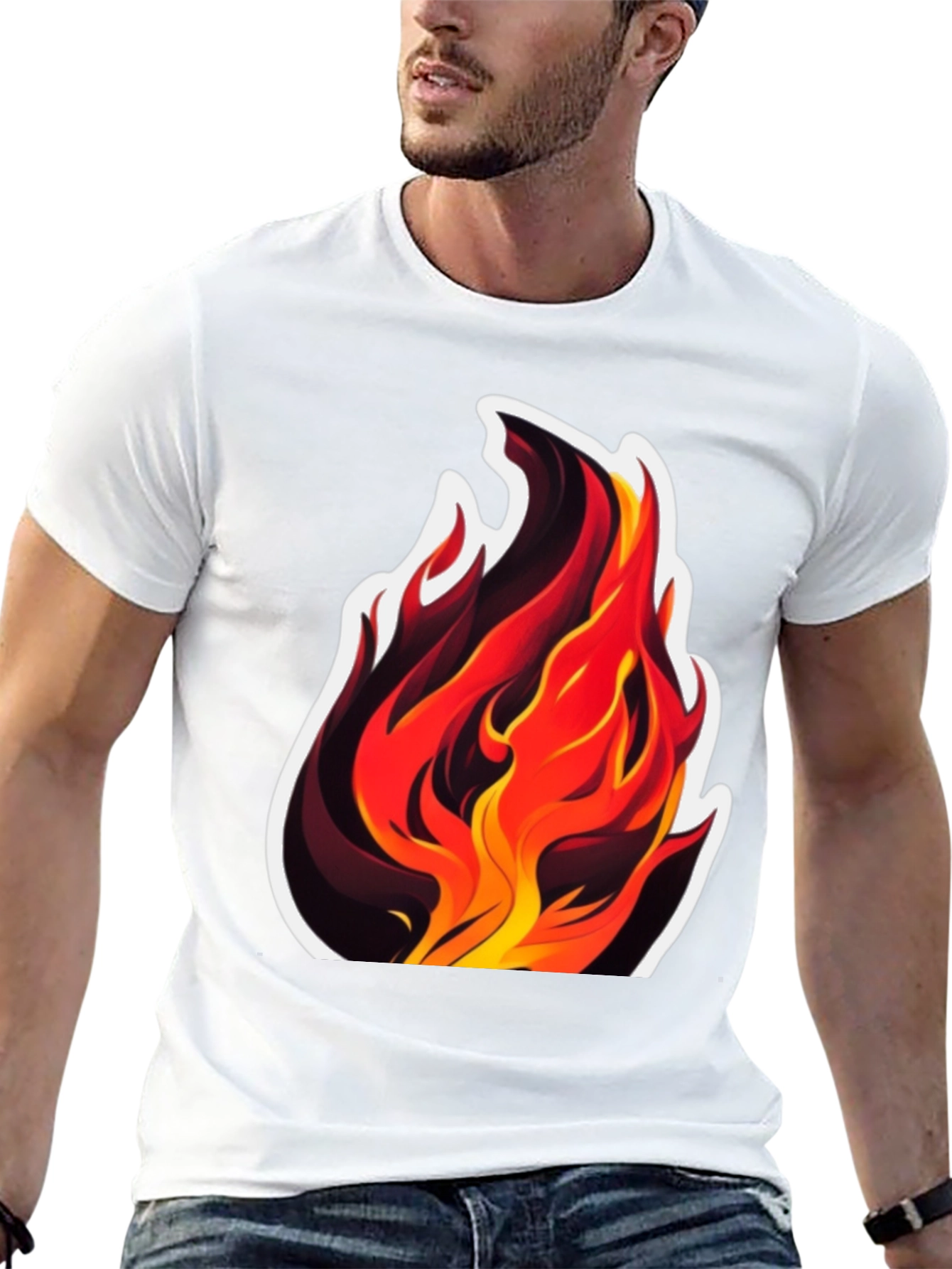 Flaming Hot T-Shirt - Bold Graphic Tee
