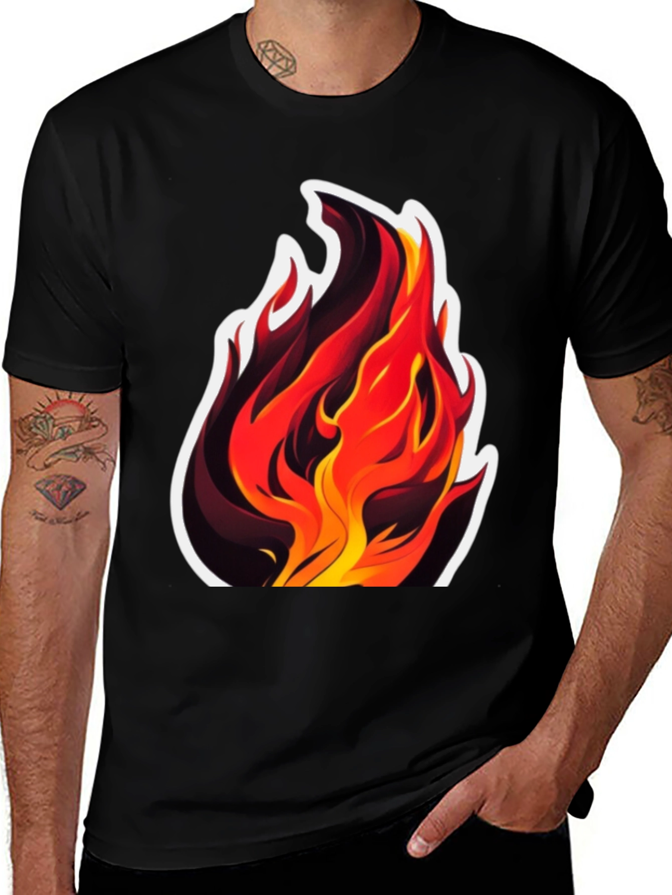 Flaming Hot T-Shirt - Bold Graphic Tee