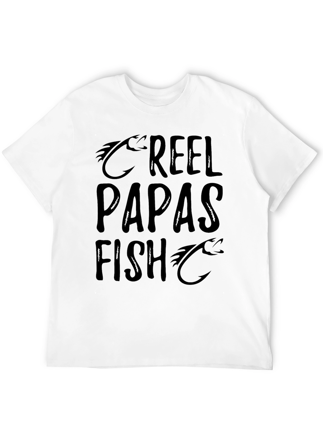 Reel Papas Fish Graphic T-Shirt