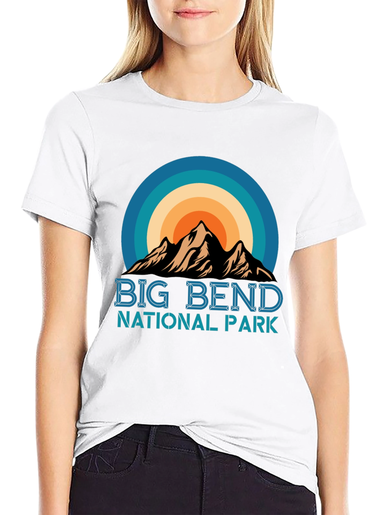 Big Bend National Park Graphic Tee - Black T-Shirt