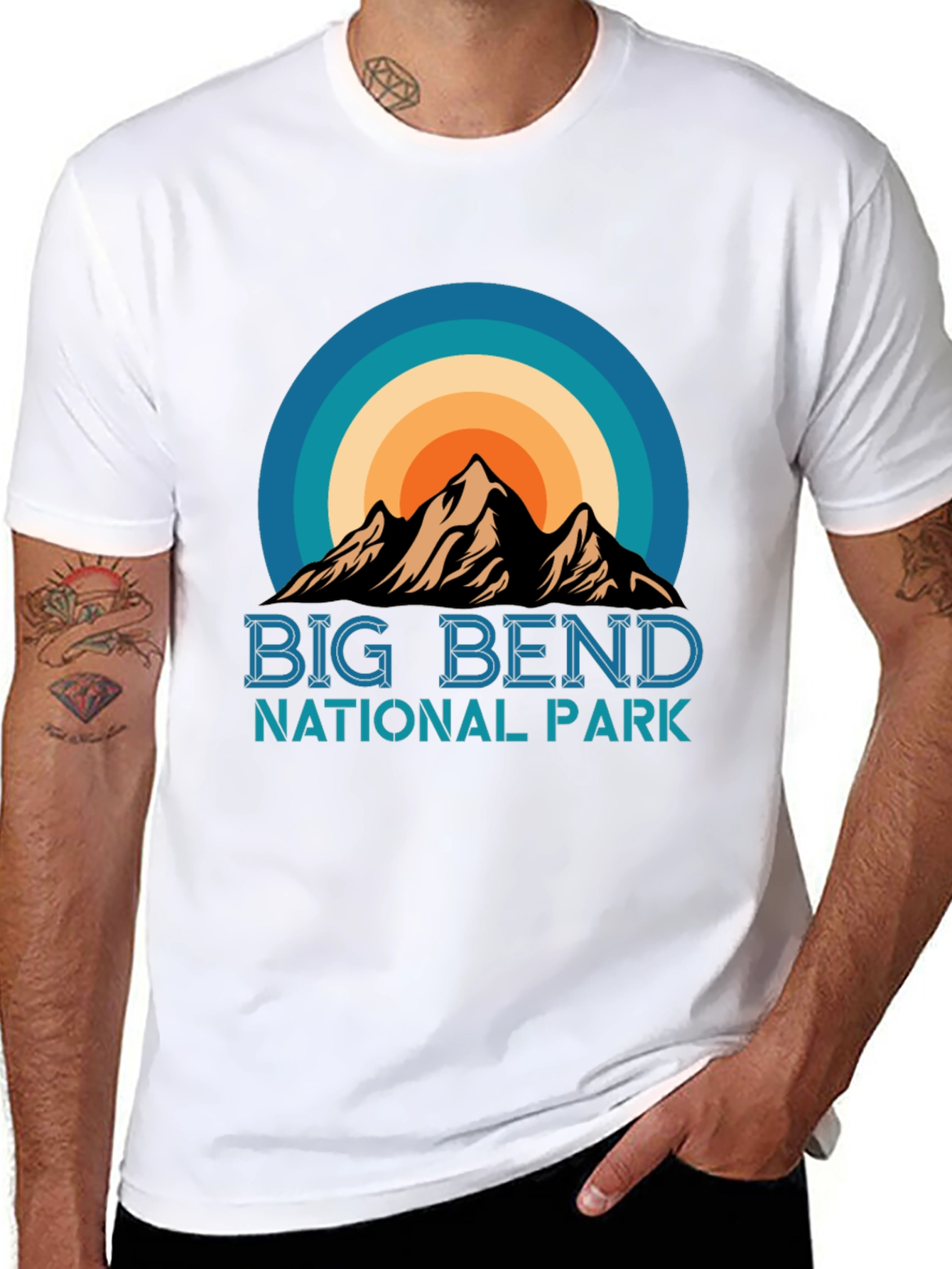 Big Bend National Park Graphic Tee - Black T-Shirt