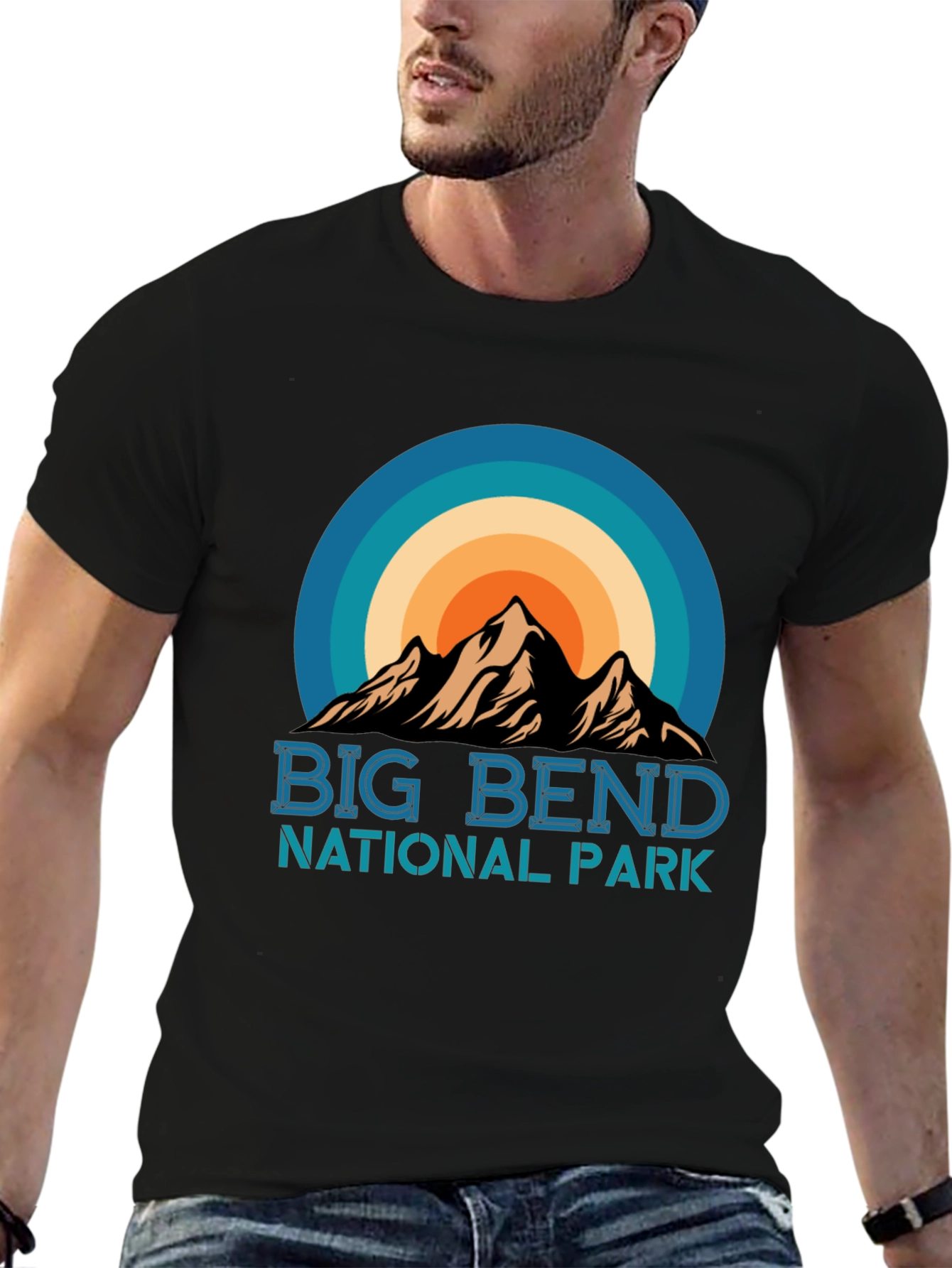 Big Bend National Park Graphic Tee - Black T-Shirt