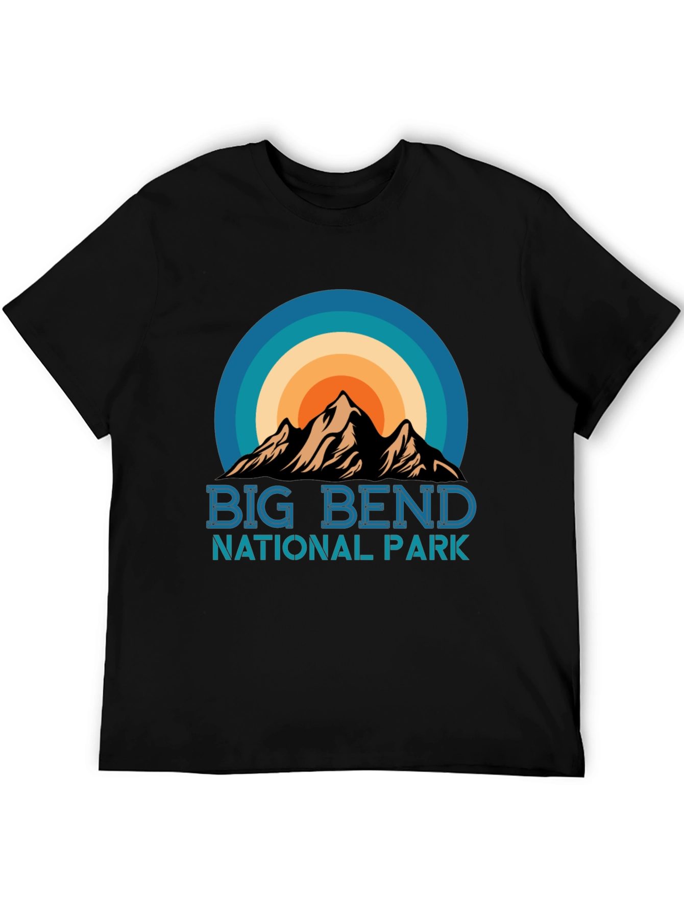 Big Bend National Park Graphic Tee - Black T-Shirt