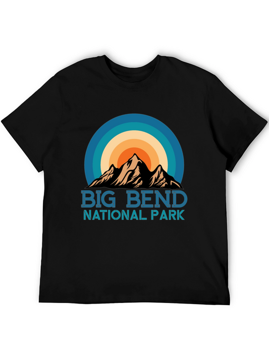 Big Bend National Park Graphic Tee - Black T-Shirt