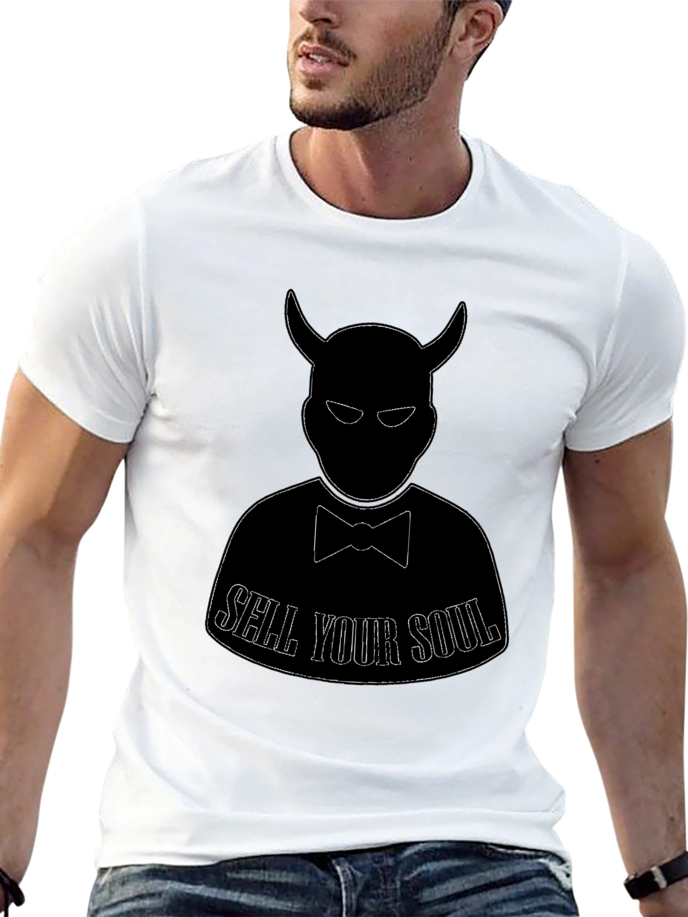 Sell Your Soul Devil Graphic T-Shirt