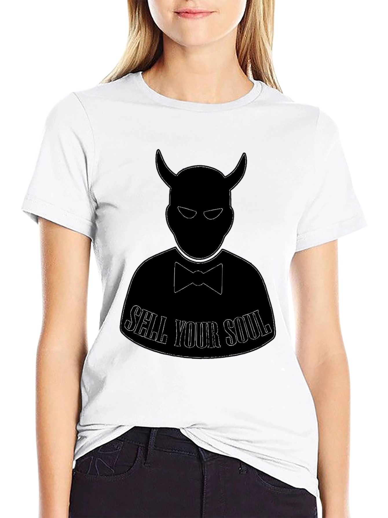 Sell Your Soul Devil Graphic T-Shirt