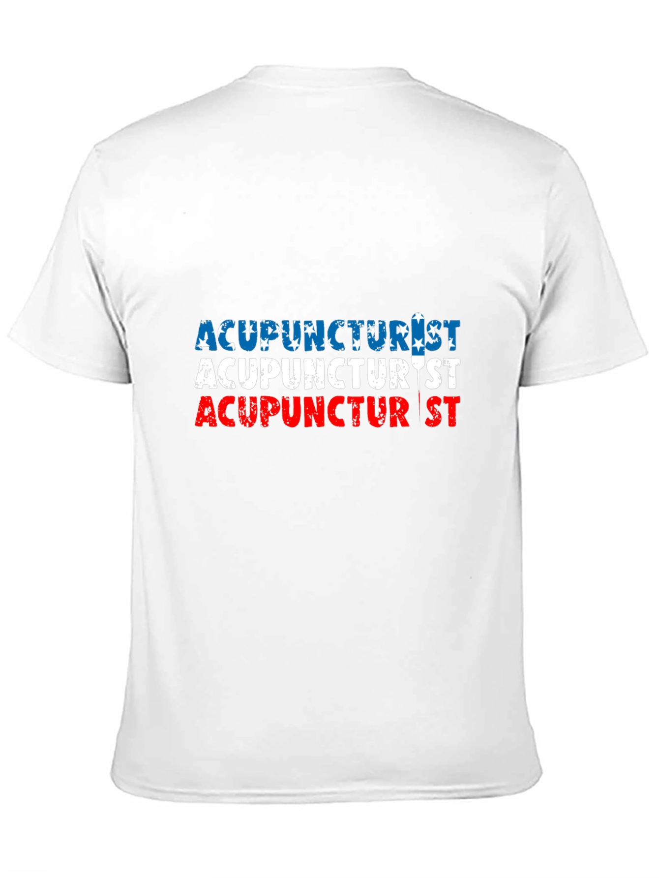Acupuncturist American Flag T-Shirt