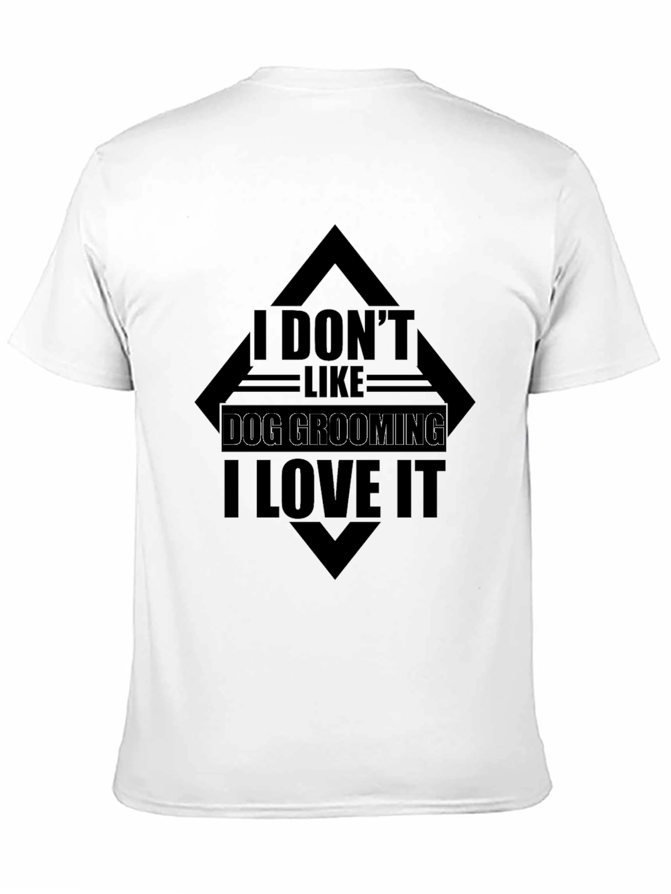 Dog Grooming Lover T-Shirt - Unisex Black Tee