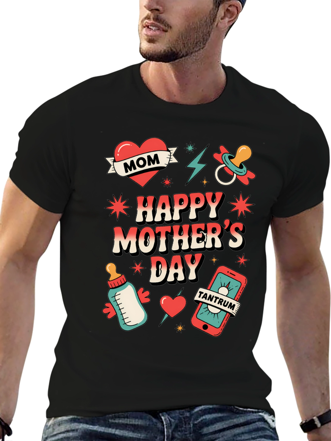 Happy Mothers Day Graphic Tee - Tantrum Design