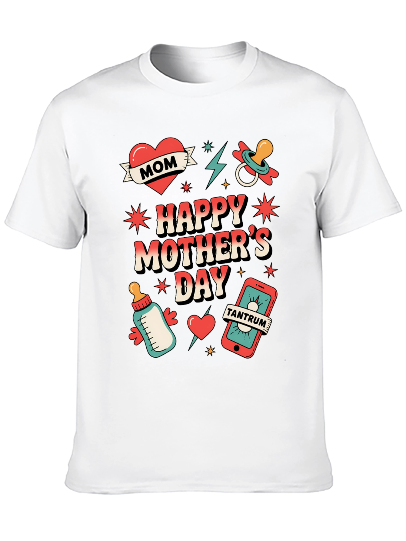 Happy Mothers Day Graphic Tee - Tantrum Design