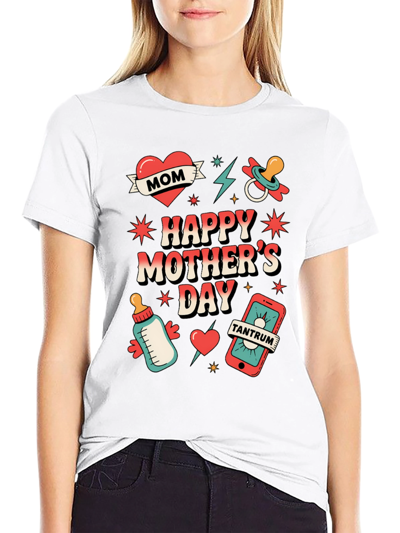 Happy Mothers Day Graphic Tee - Tantrum Design
