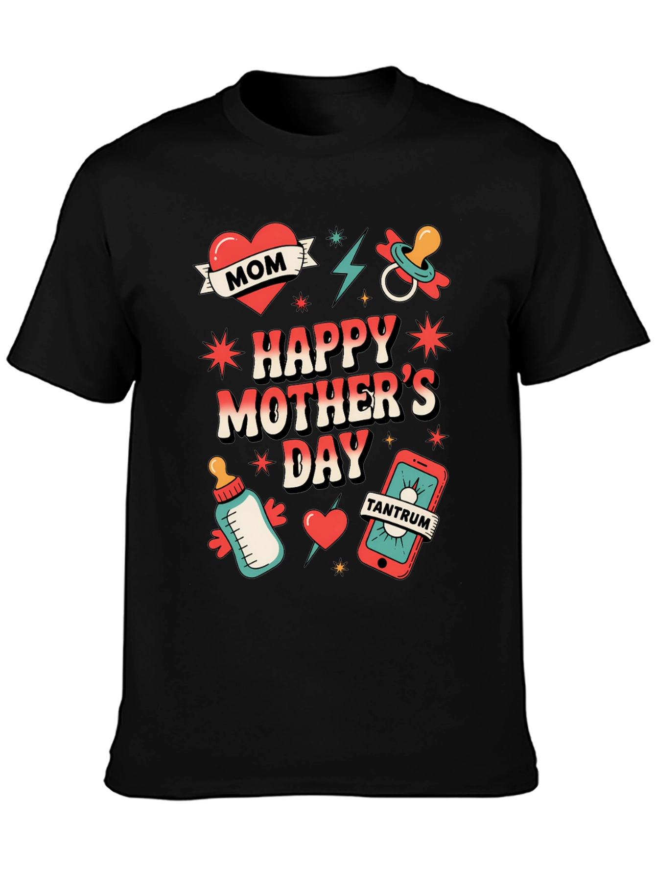 Happy Mothers Day Graphic Tee - Tantrum Design