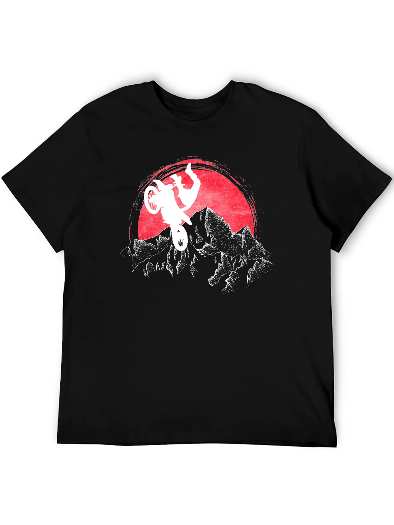 Motocross Sunset Graphic Tee