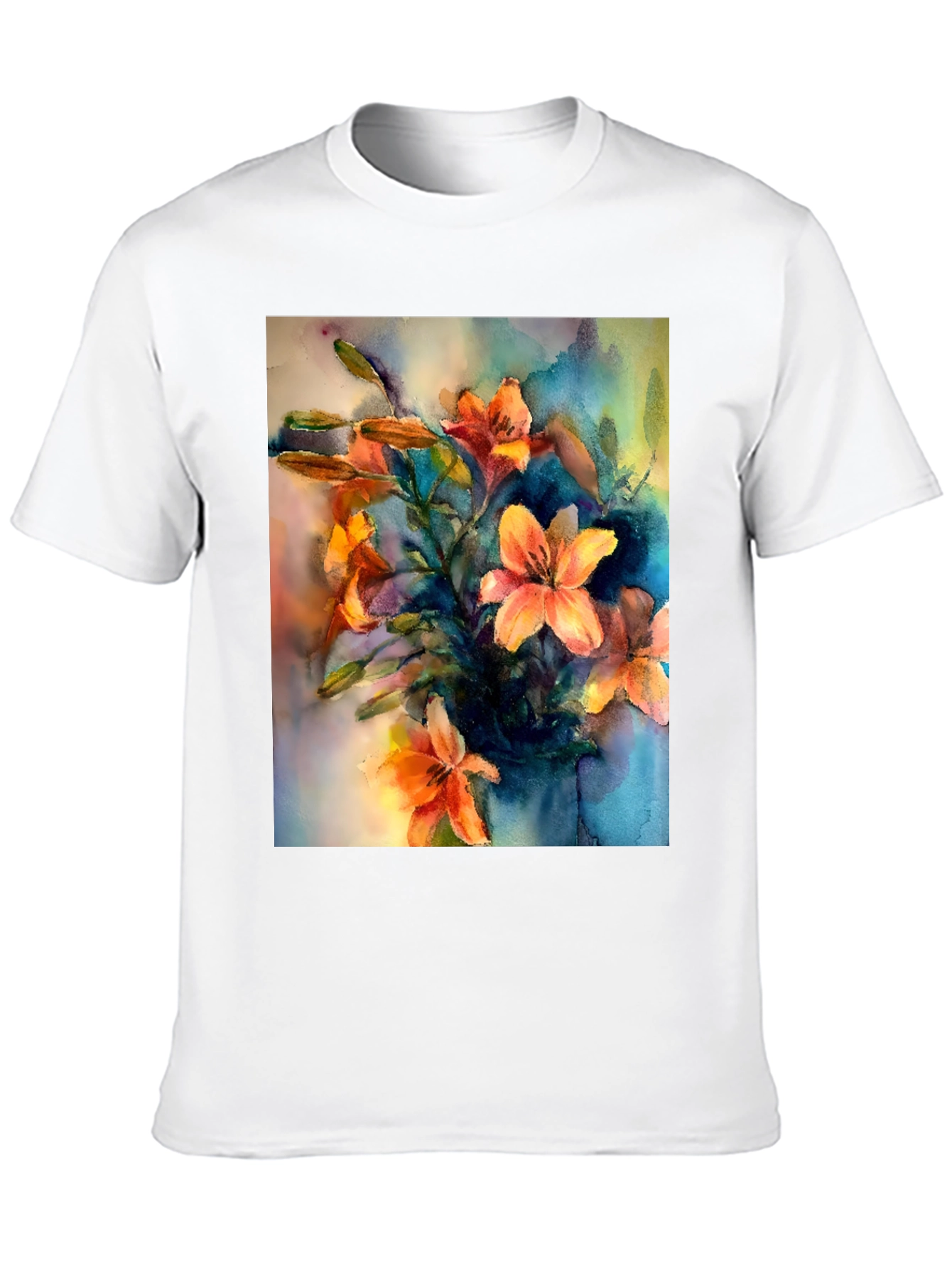 Floral Watercolor T-Shirt